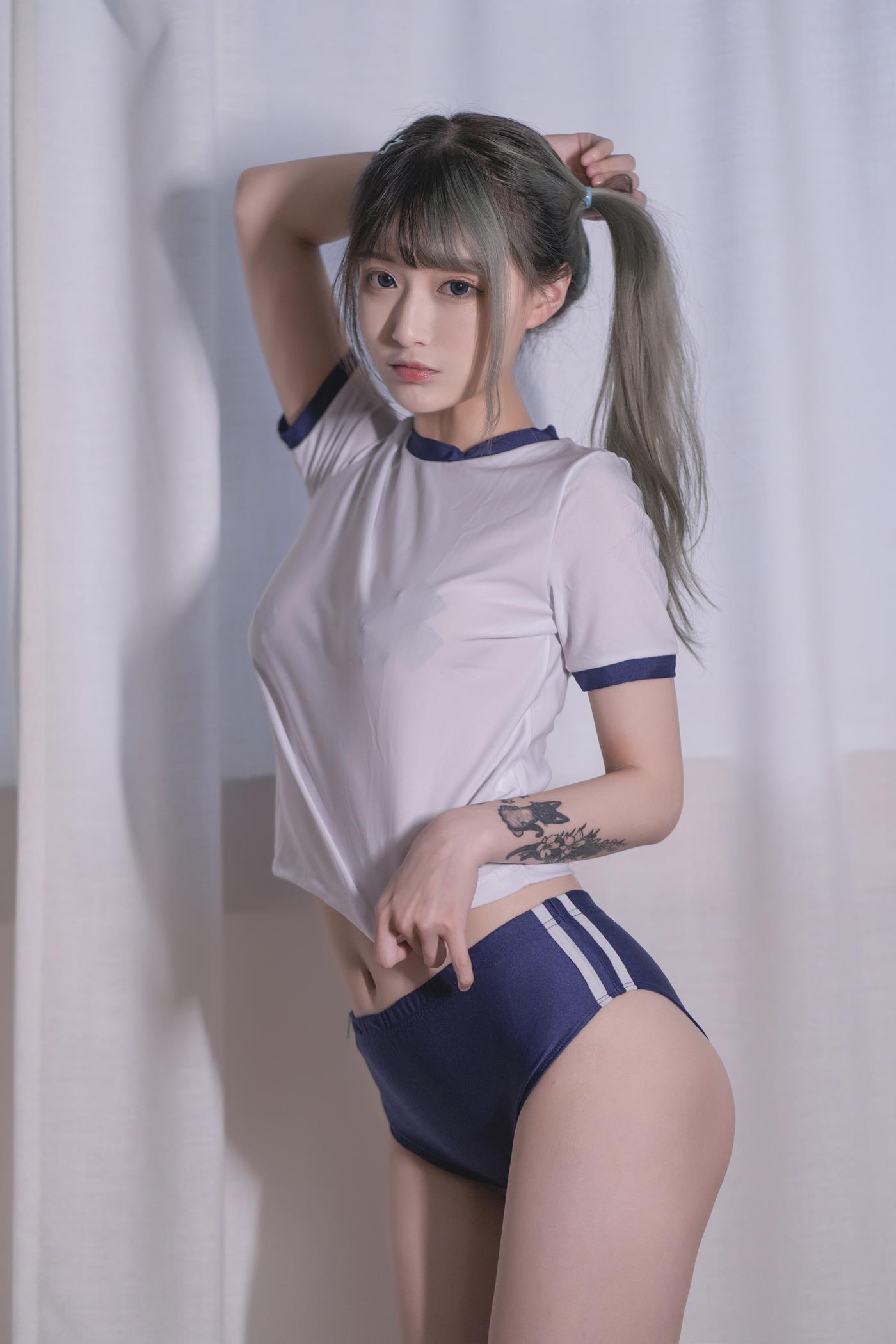 图片[2]-爱老师_PhD – 体操服[17P]-萌味圈