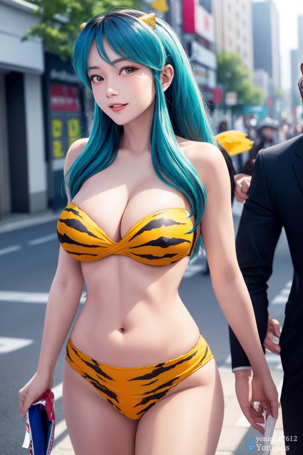 图片[2]-AI绘画 015 Lum(Urusei Yatsura) [23P]-萌味圈