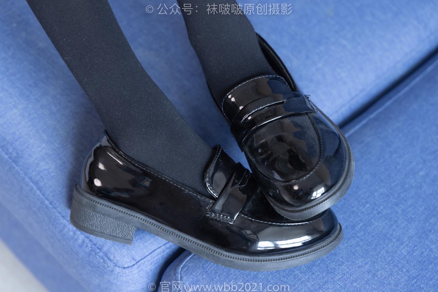 图片[2]-[BoBoSocks袜啵啵]NO.255 稚予-皮鞋、厚黑丝[145P]-萌味圈