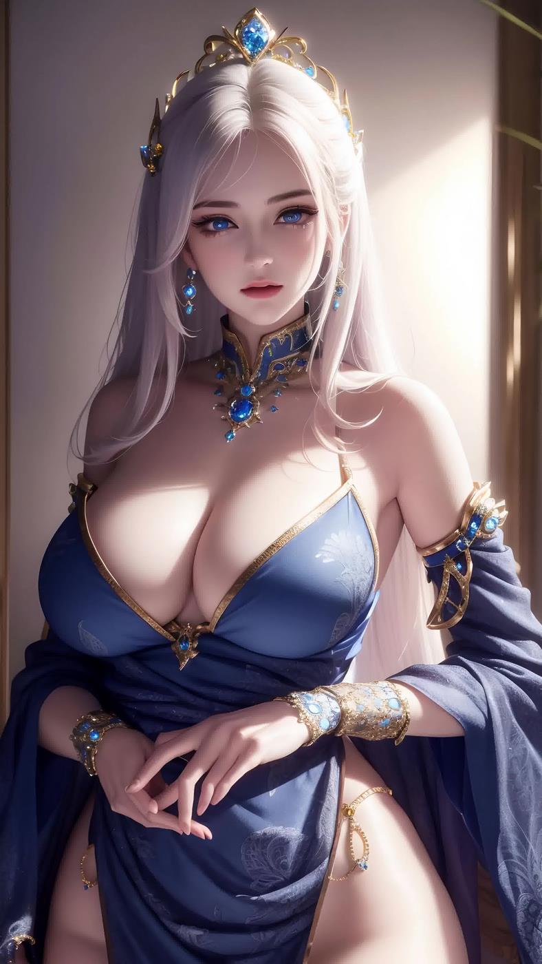 图片[2]-[AI绘画] 044 The Heartwarming Tale of a Beautiful Innocent Princess – AI LookBook – AI Club2Girls[44P]-萌味圈