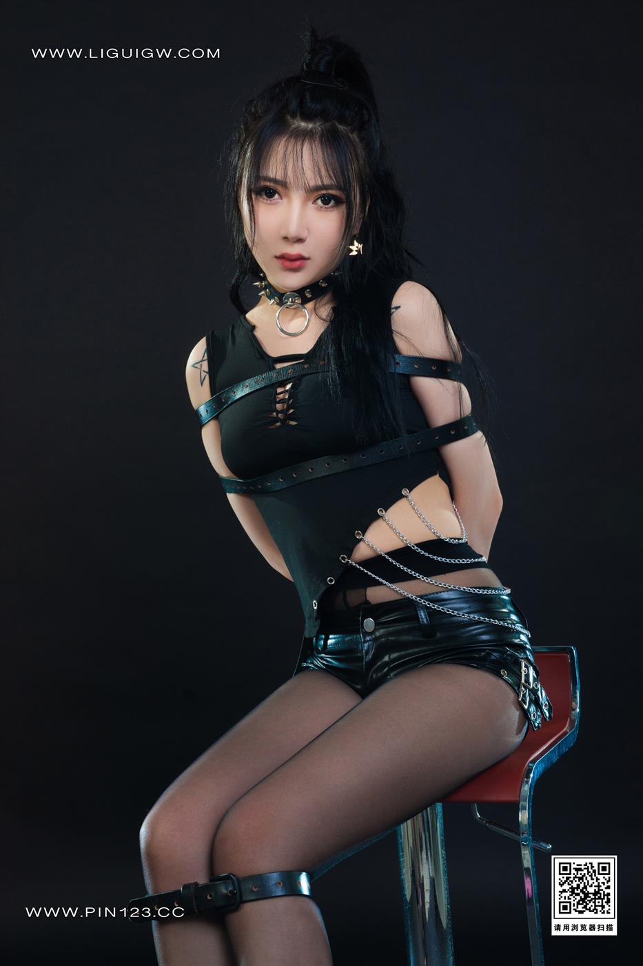 图片[2]-[Ligui丽柜]2023.08.18 撕袜四马 小七[69+1P]-萌味圈