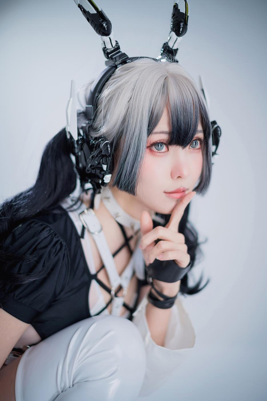 图片[2]-Ely_eee(ElyEE子) – CyberGirl Blanche[23P]-萌味圈