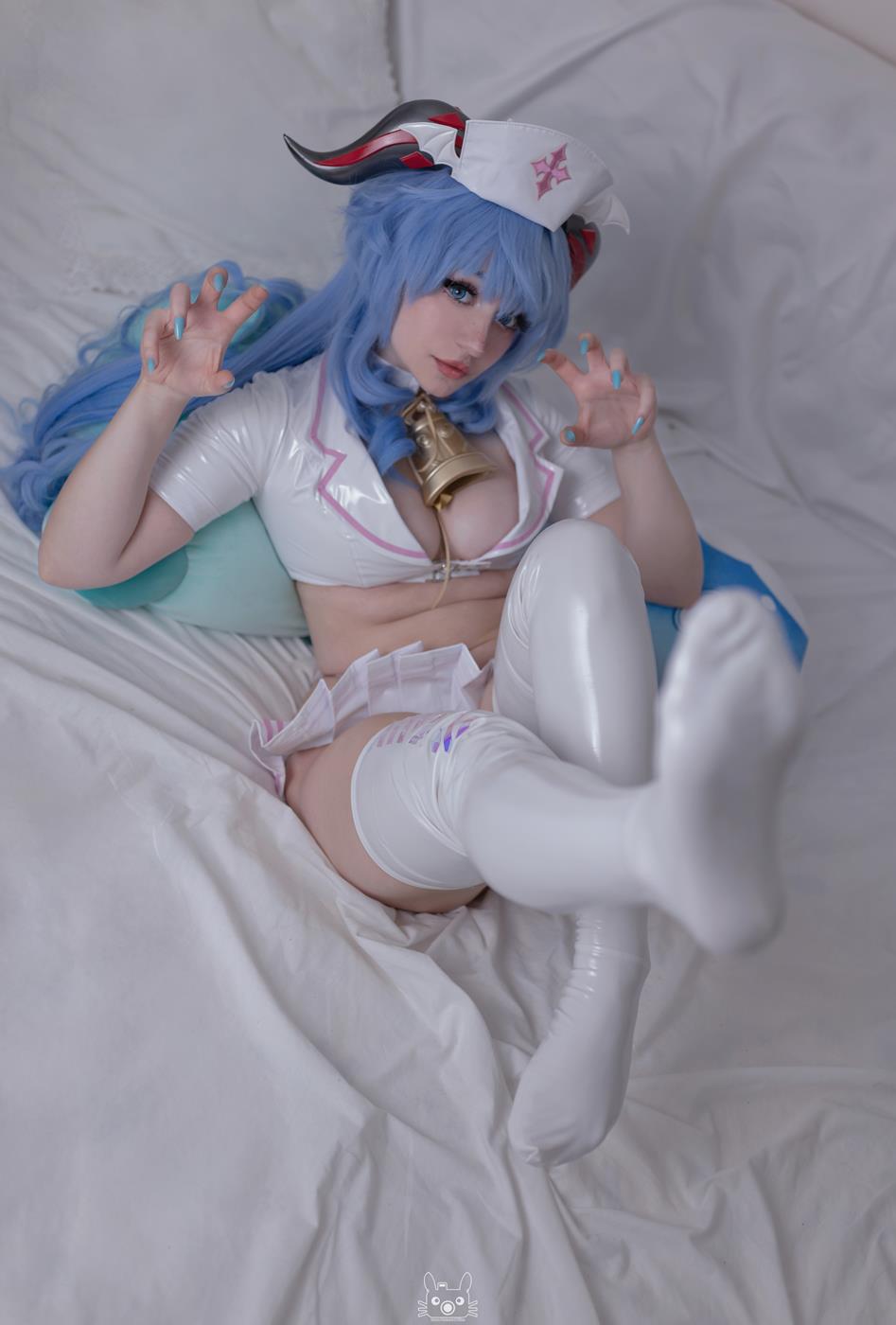 图片[2]-MochiChuu – Ganyu Nurse[17P]-萌味圈