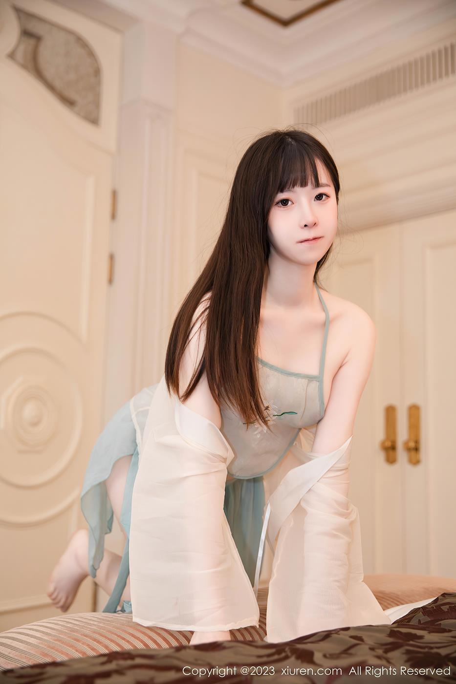 图片[2]-[Xiuren秀人网]2023.09.01 NO.7321 林悠悠 古风美女 [8+1P]-萌味圈