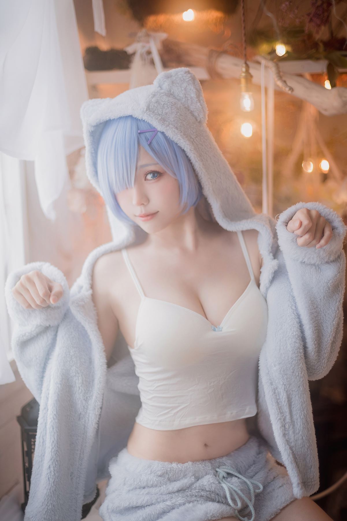 图片[2]-Ely_eee(ElyEE子) – Rem Pajamas[22P]-萌味圈