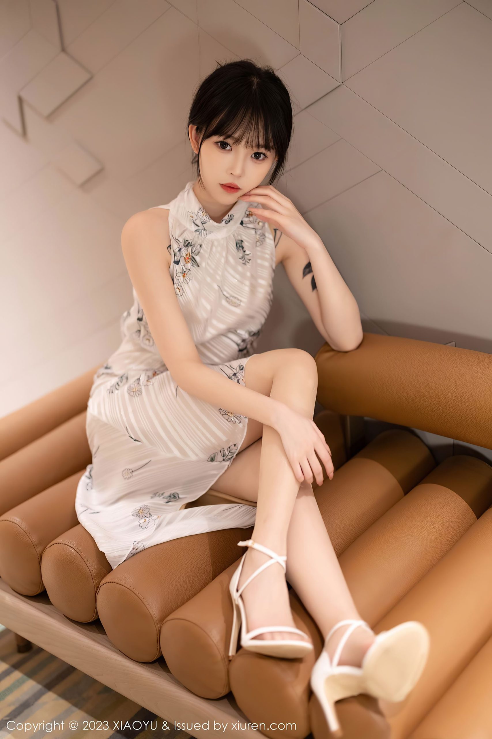 图片[2]-[XIAOYU语画界] 2023.09.25 VOL.1118 奶瓶. 旗袍美腿[55P]-萌味圈