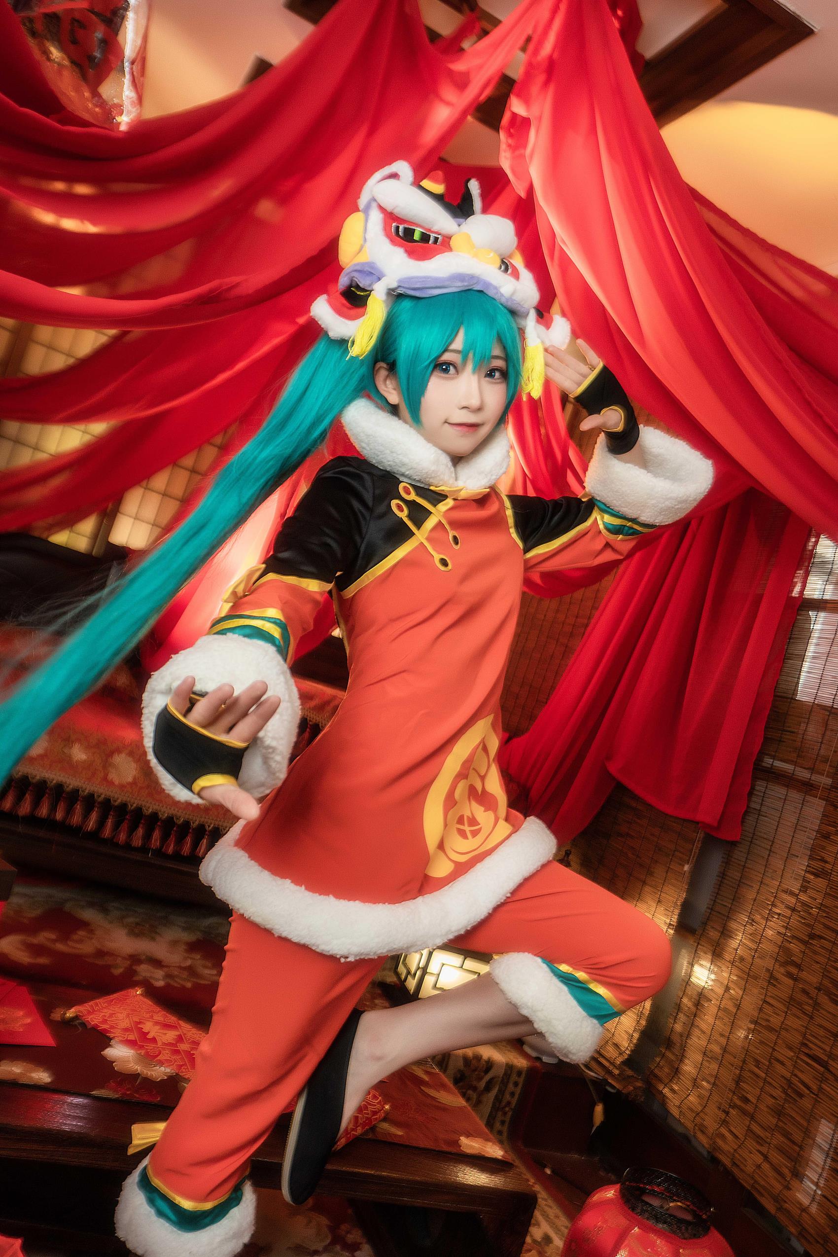 图片[2]-人气Coser@Kitaro_绮太郎 初音miku2[12P]-萌味圈