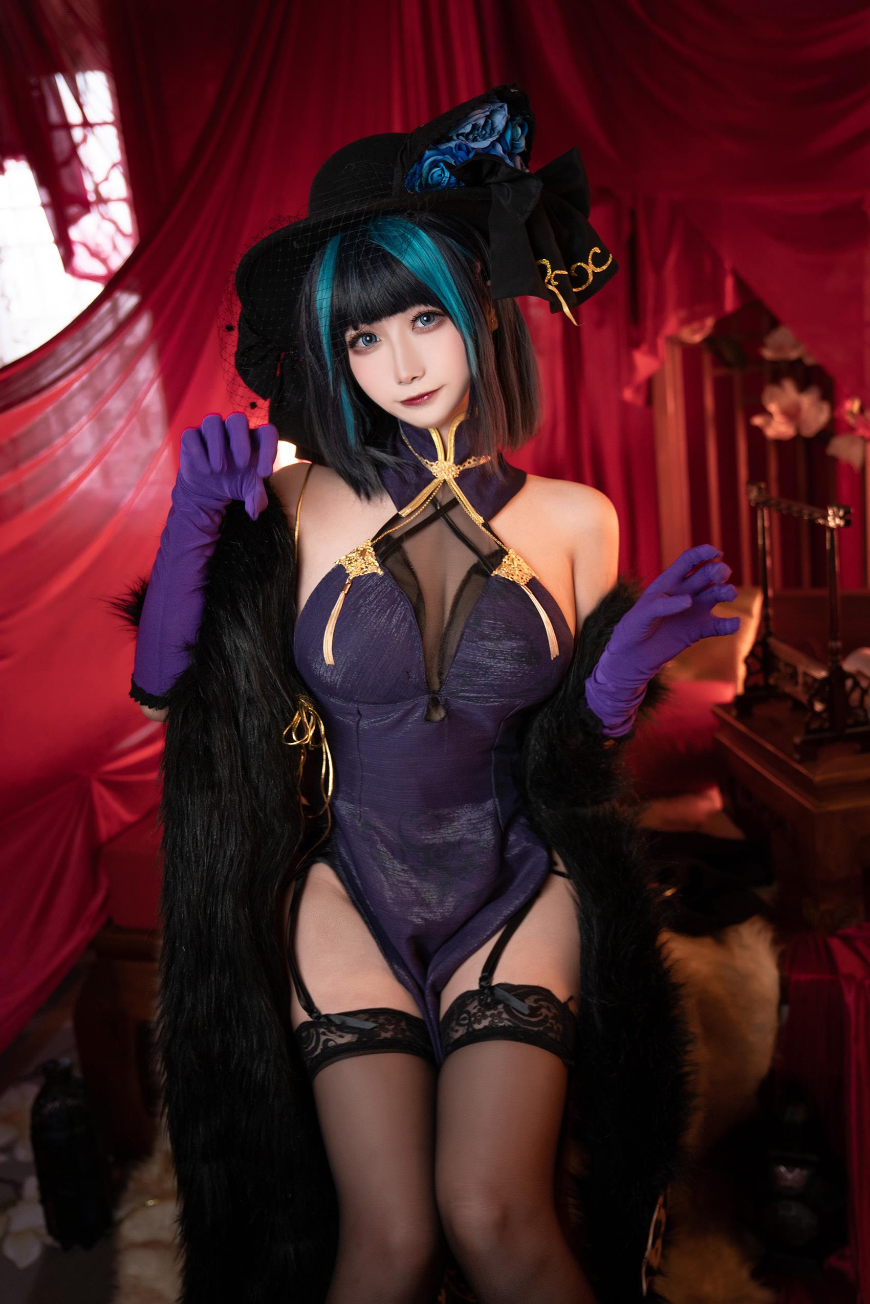 图片[2]-Momoko葵葵  – 碧蓝航线柴郡 音乐绚烂CaitSith[16P]-舞妖图圈
