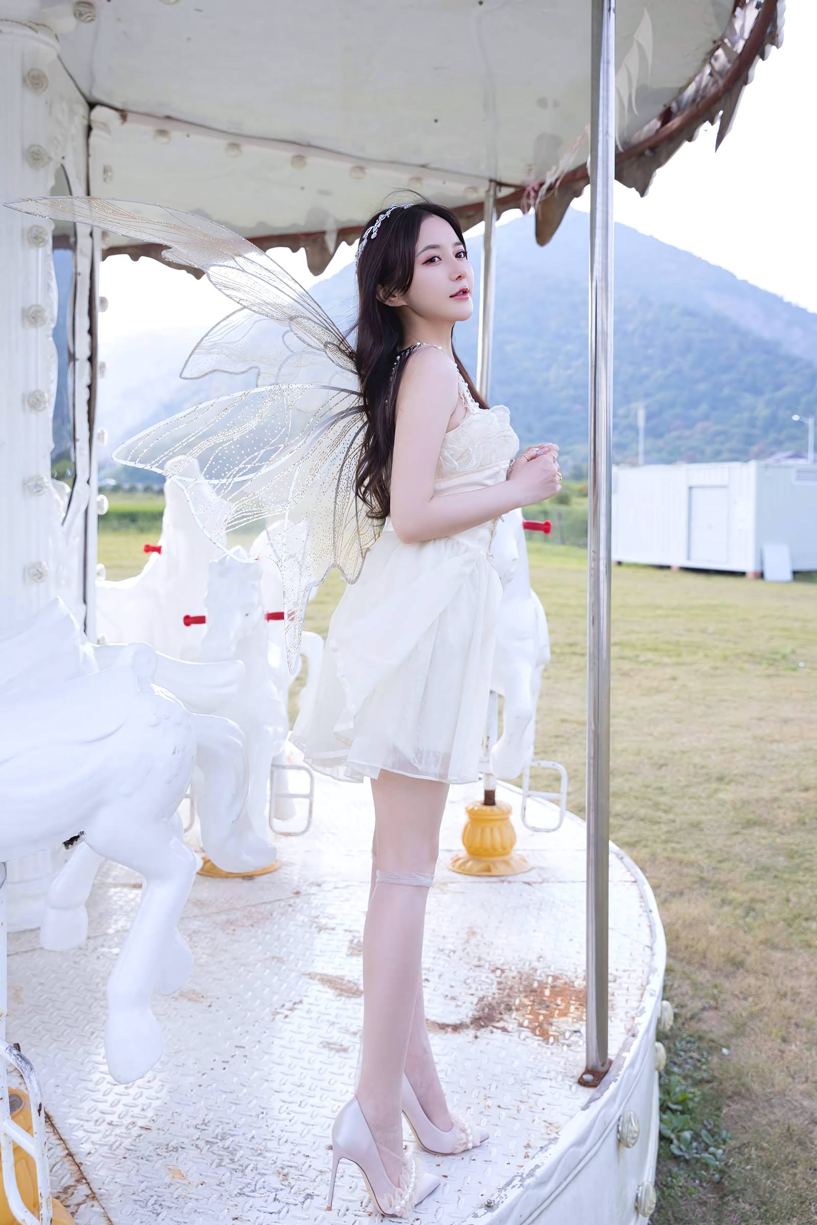 图片[2]-秀人名模鱼子酱Fish《遗失的羽翼》[65P]-萌味圈