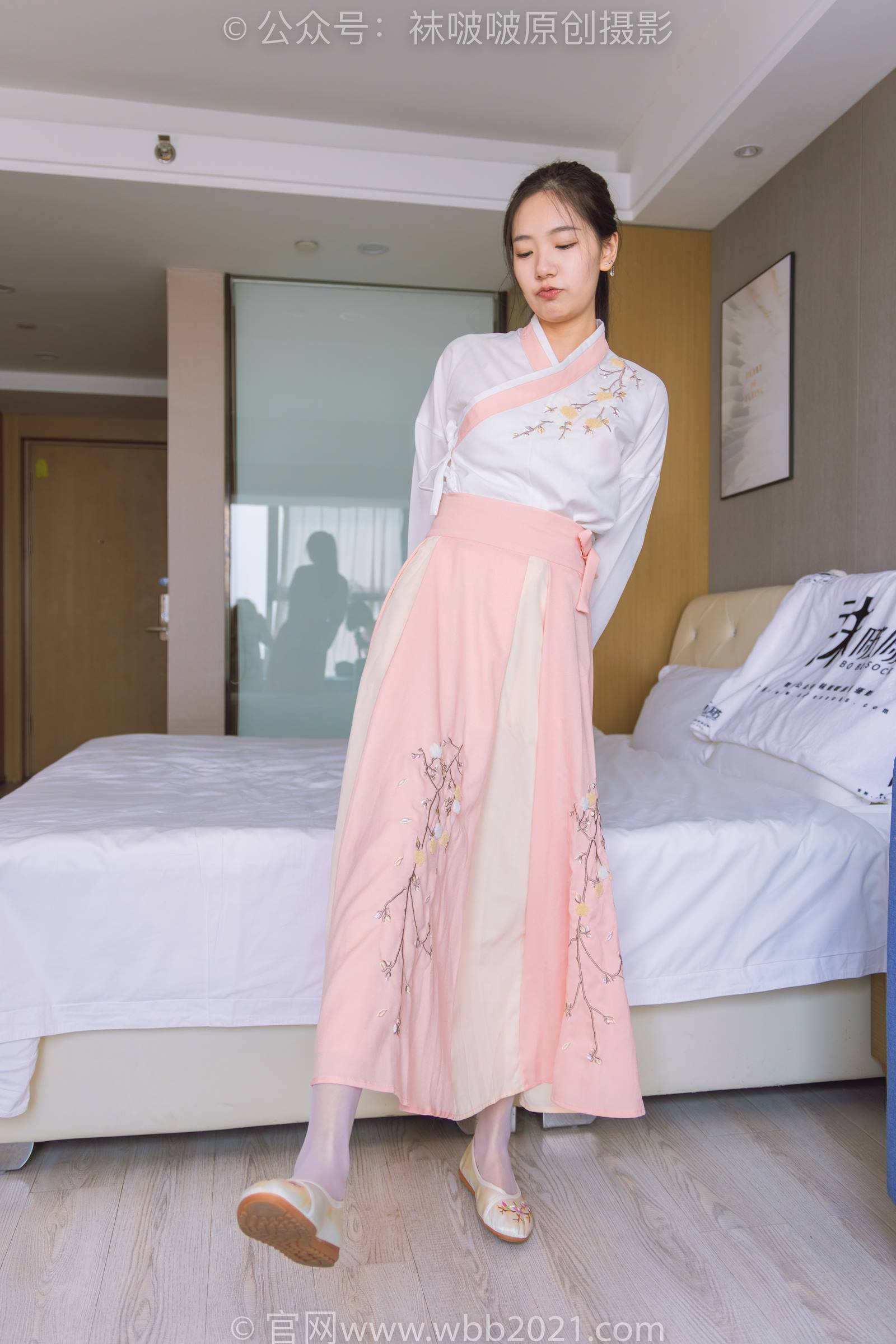 图片[2]-[BoBoSocks袜啵啵]NO.311 小甜豆-布鞋、白丝、裸足、古装[140P]-萌味圈
