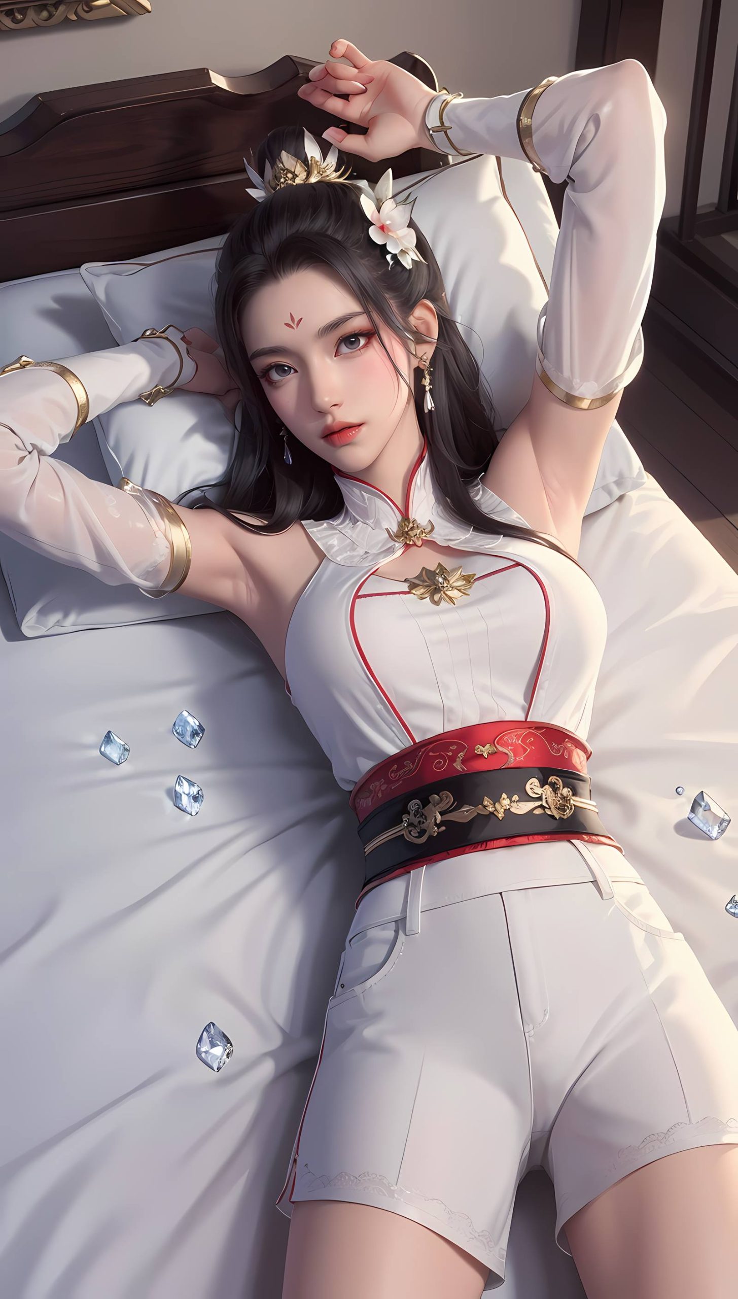 图片[2]-AI绘画 147 暗河传 白鹤淮 居家私房[51P]-萌味圈