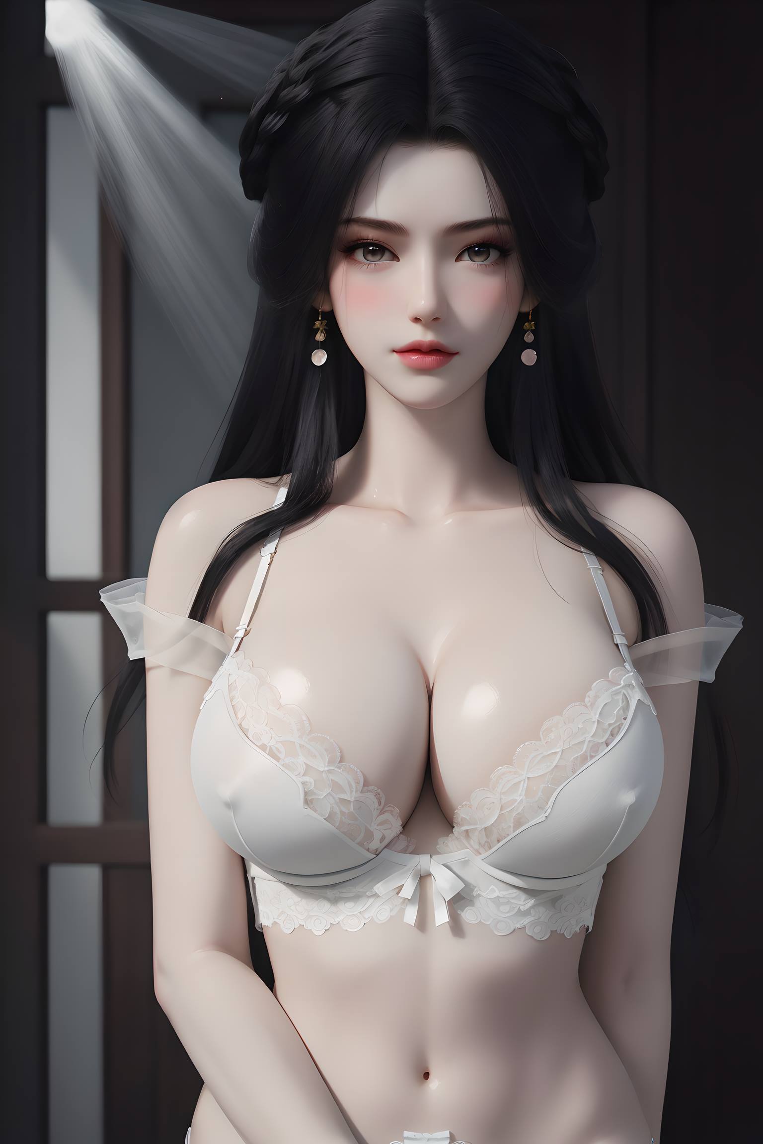 图片[2]-AI绘画 170 星辰变 姜立 唯美内衣[19P]-萌味圈