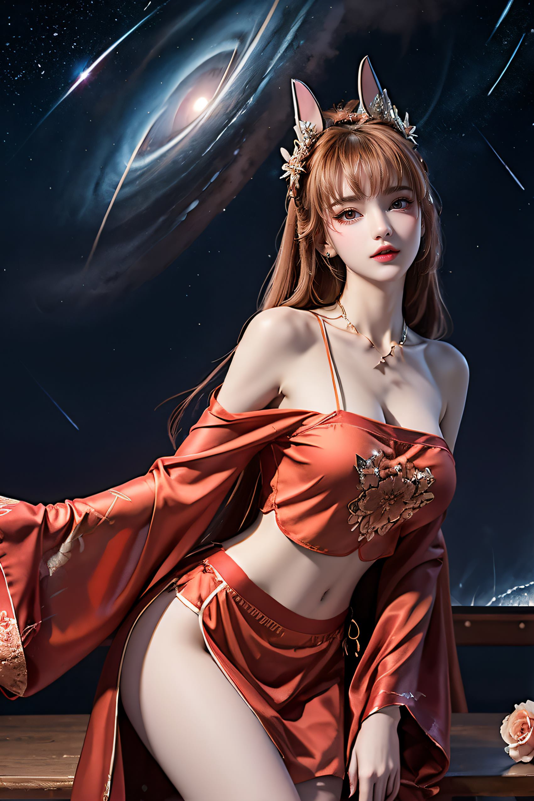 图片[2]-AI绘画 222 王者-公孙离肚兜[26P]-萌味圈