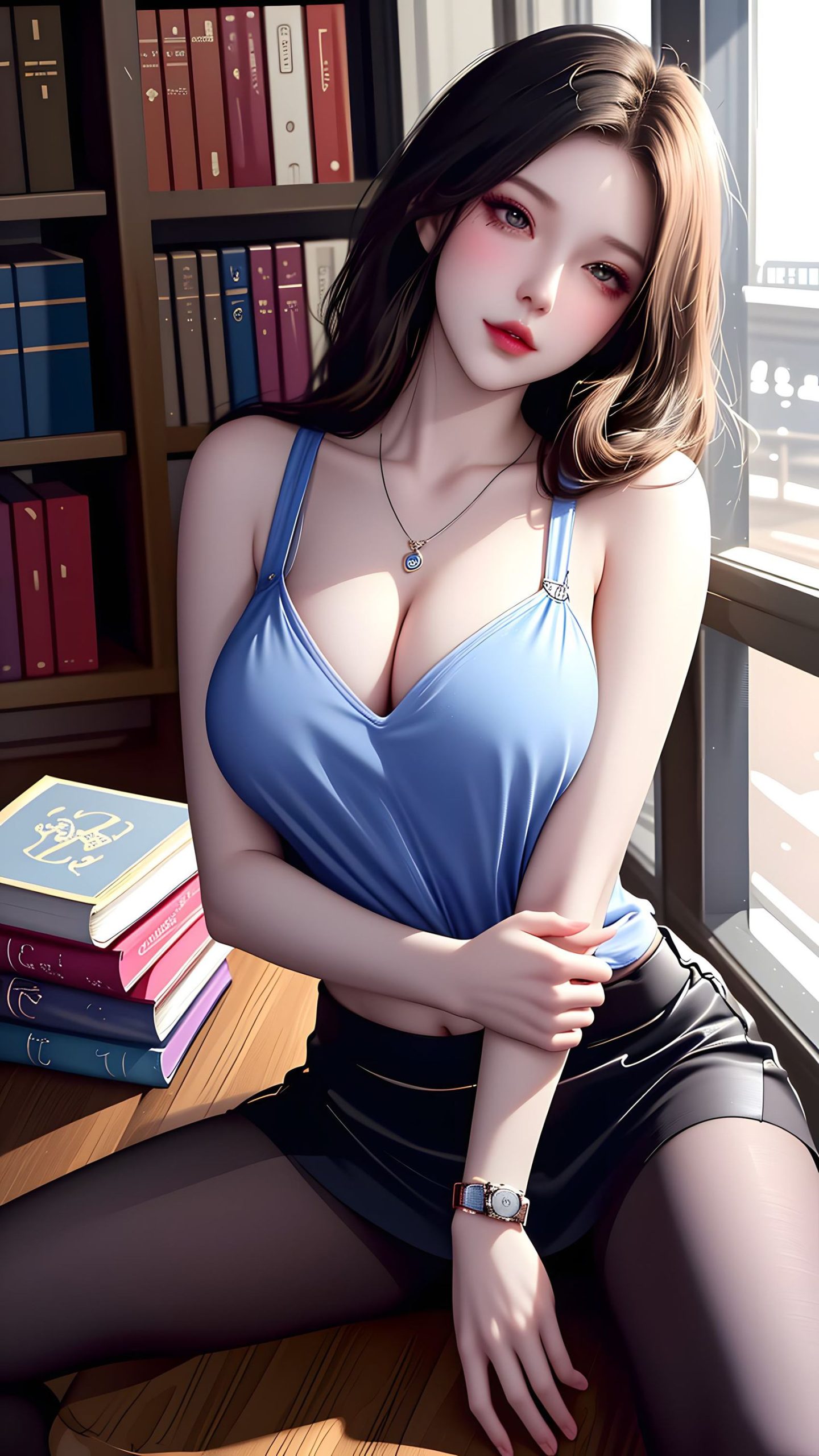 图片[2]-AI绘画 244 波塞西制服[24P]-萌味圈