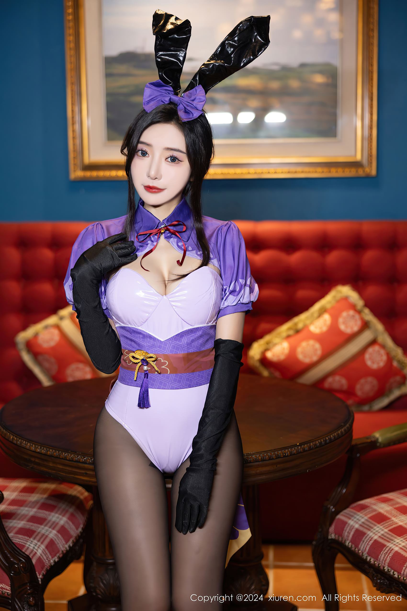 图片[2]-[Xiuren秀人网]2024.05.17 NO.8562 王馨瑶yanni 兔兔驾到 [72+1P]-萌味圈