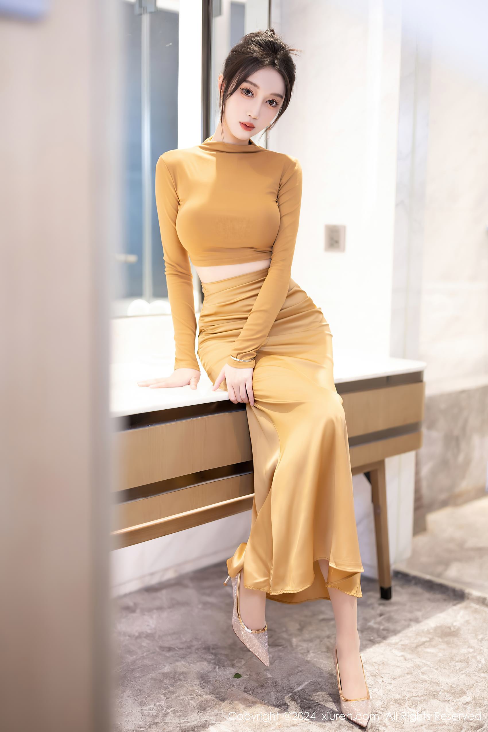图片[2]-[Xiuren秀人网]2024.05.21 NO.8574 玥儿玥[40+1P]-萌味圈