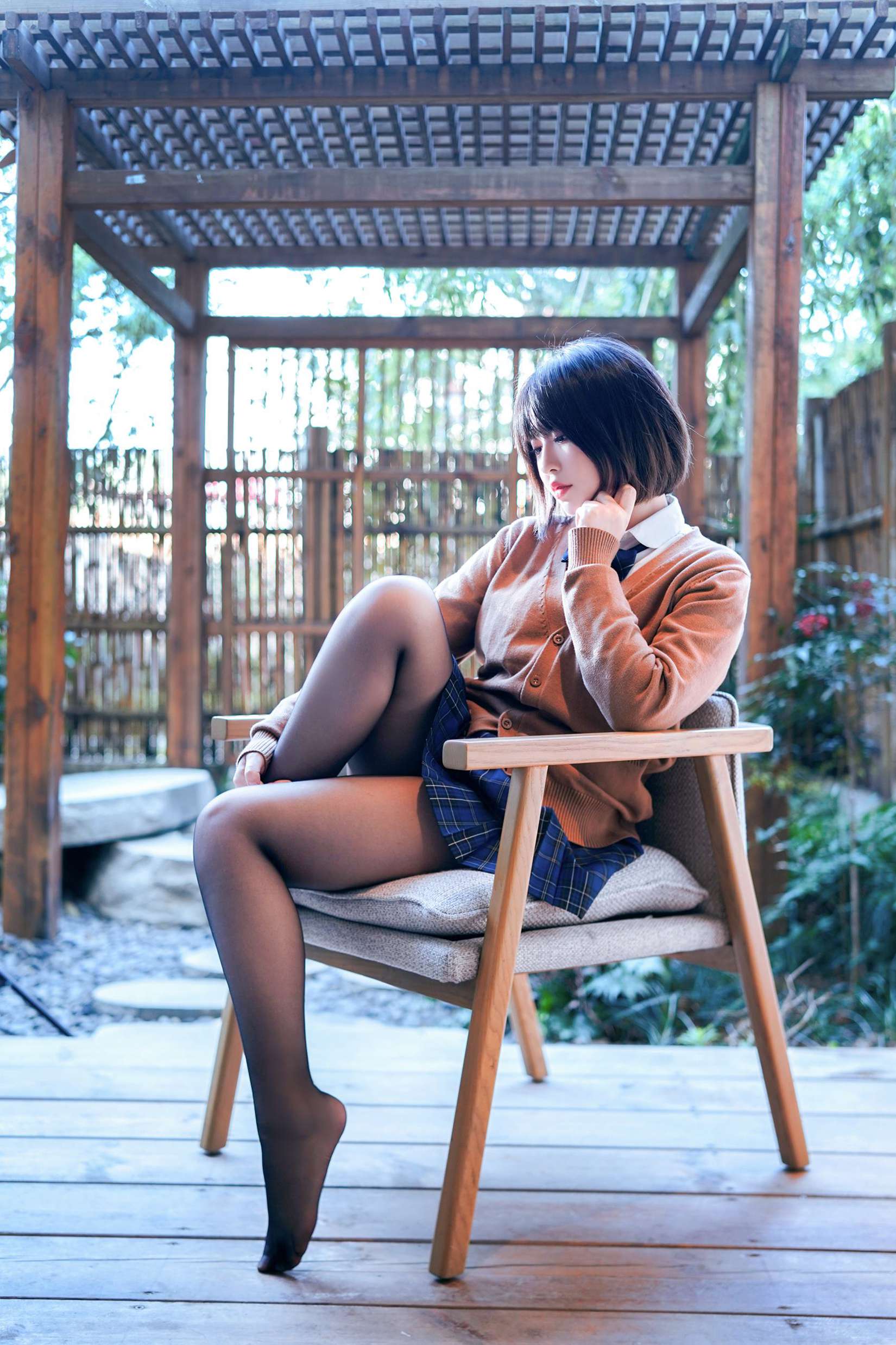 图片[2]-半半子 – 彼女の制服[58P]-萌味圈