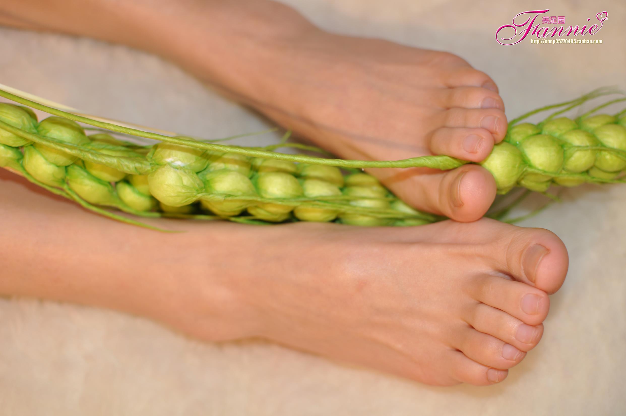 图片[2]-Fannie芬妮每足园 No.579 玉趾如蚕向花语4[95P]-萌味圈