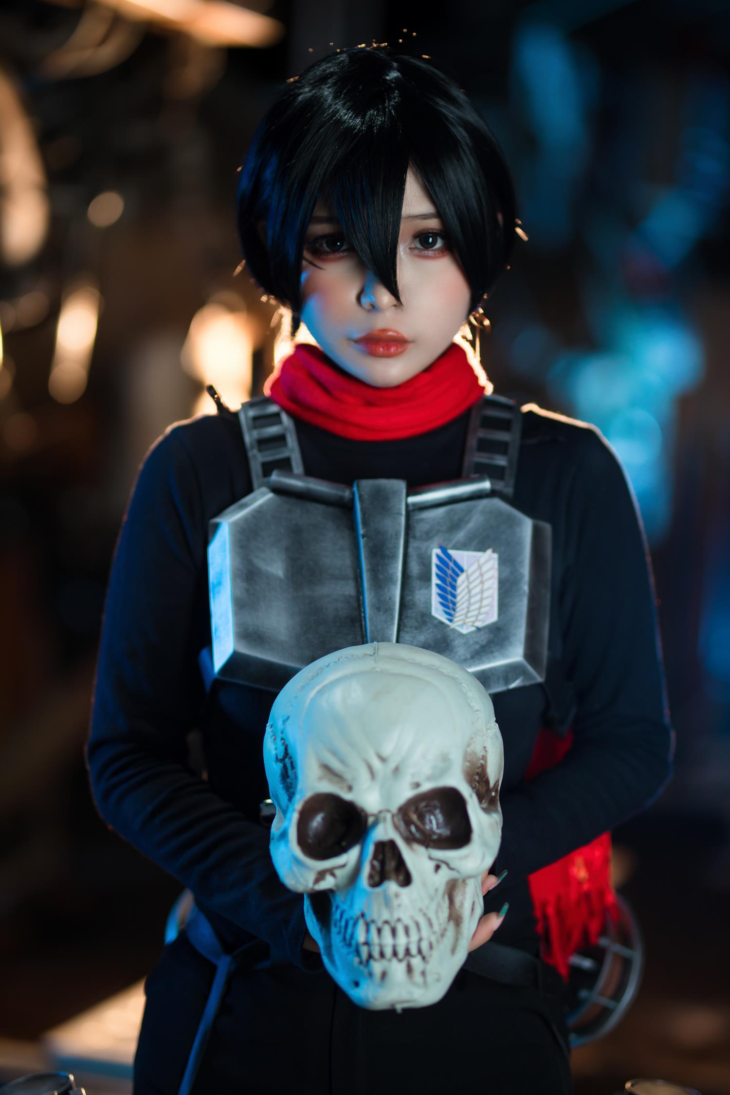 图片[19]-Umeko J  – cosplay Mikasa Final Season Attack on Titan[26P]-萌味圈