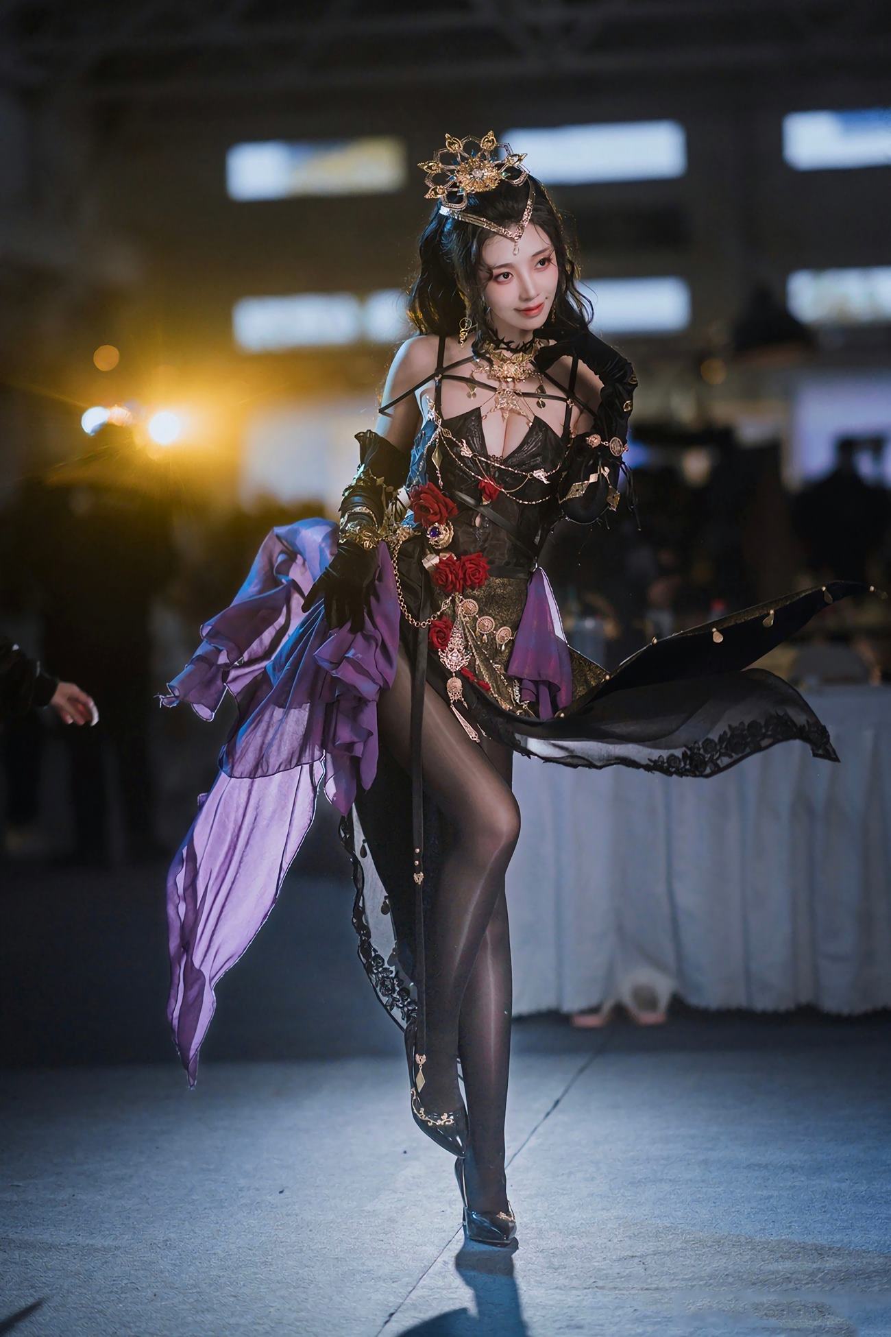 图片[2]-走路摇zly – 迦南夜吻[9P]-萌味圈