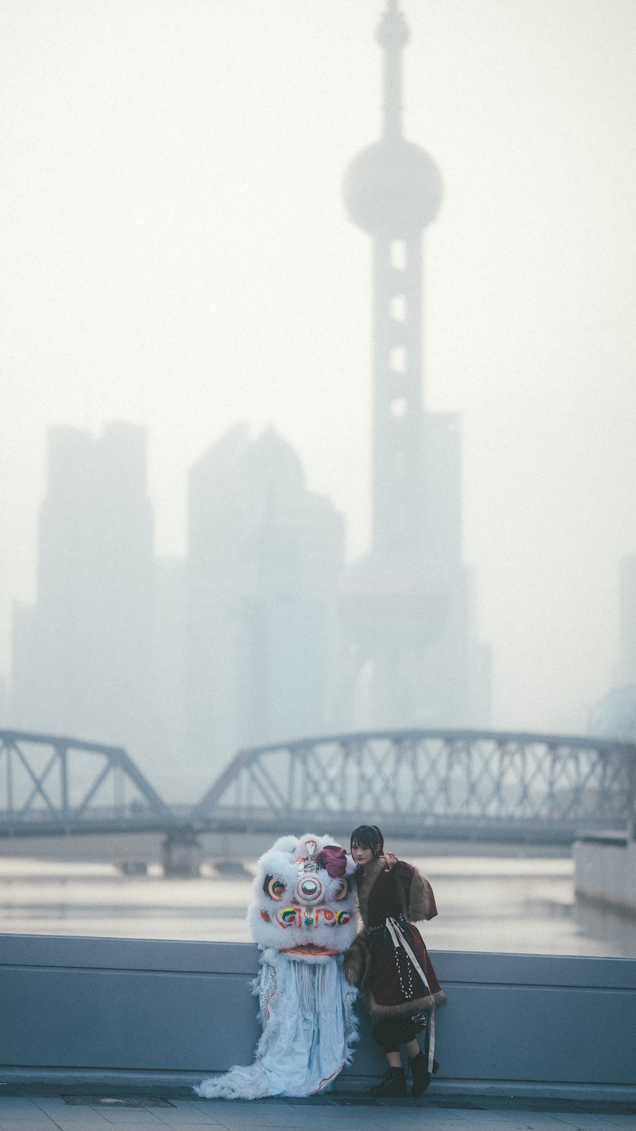 图片[2]-人气Coser@兔子Zzz不吃胡萝卜 舞狮少女 [45P]-萌味圈