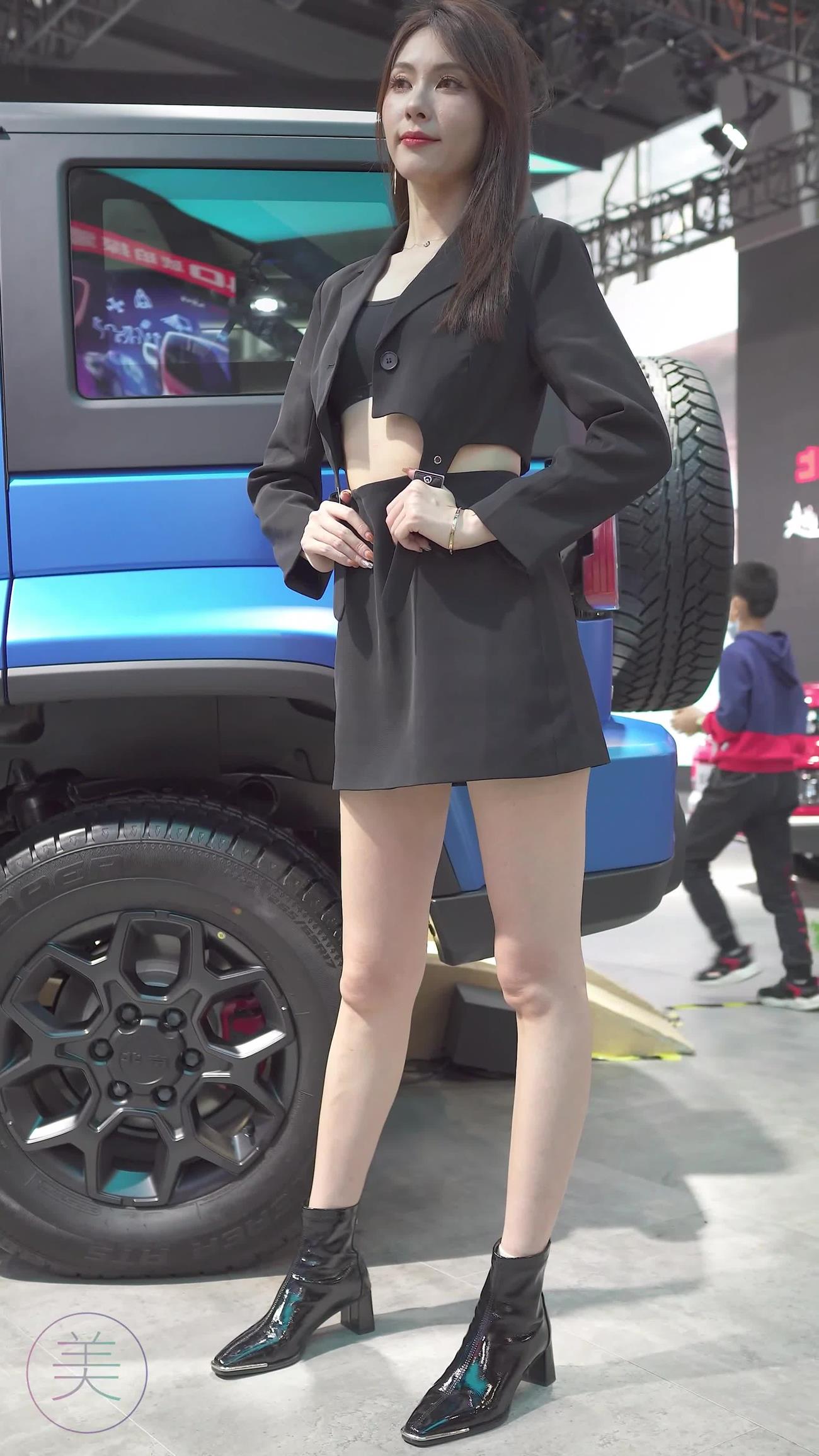 图片[2]-NO.0211 2021 广州车展 Racing Model 北汽车模02[20P]-萌味圈