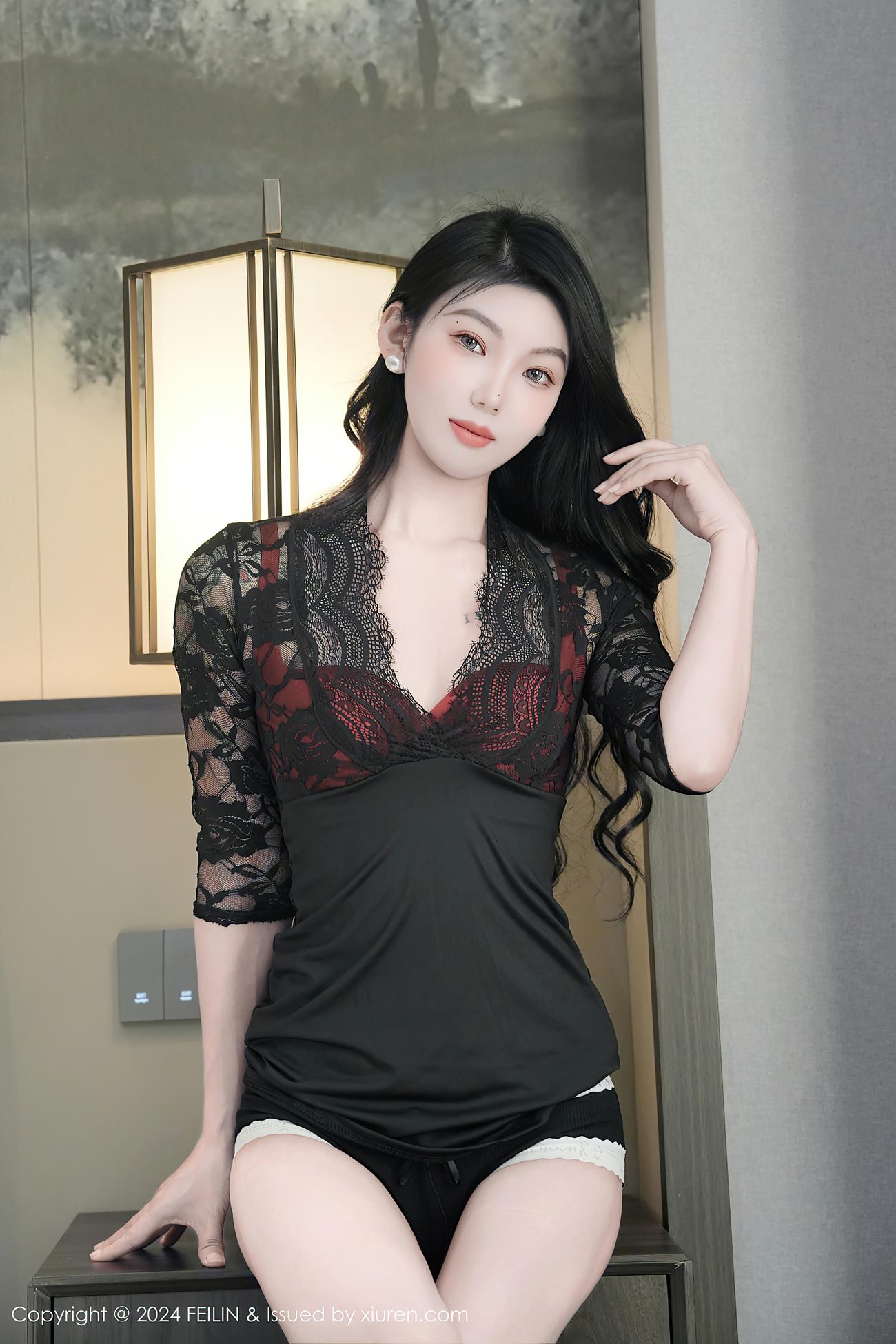 图片[2]-[Feilin嗲囡囡]2024.11.20 VOL.488 希恬儿[31+1P]-萌味圈