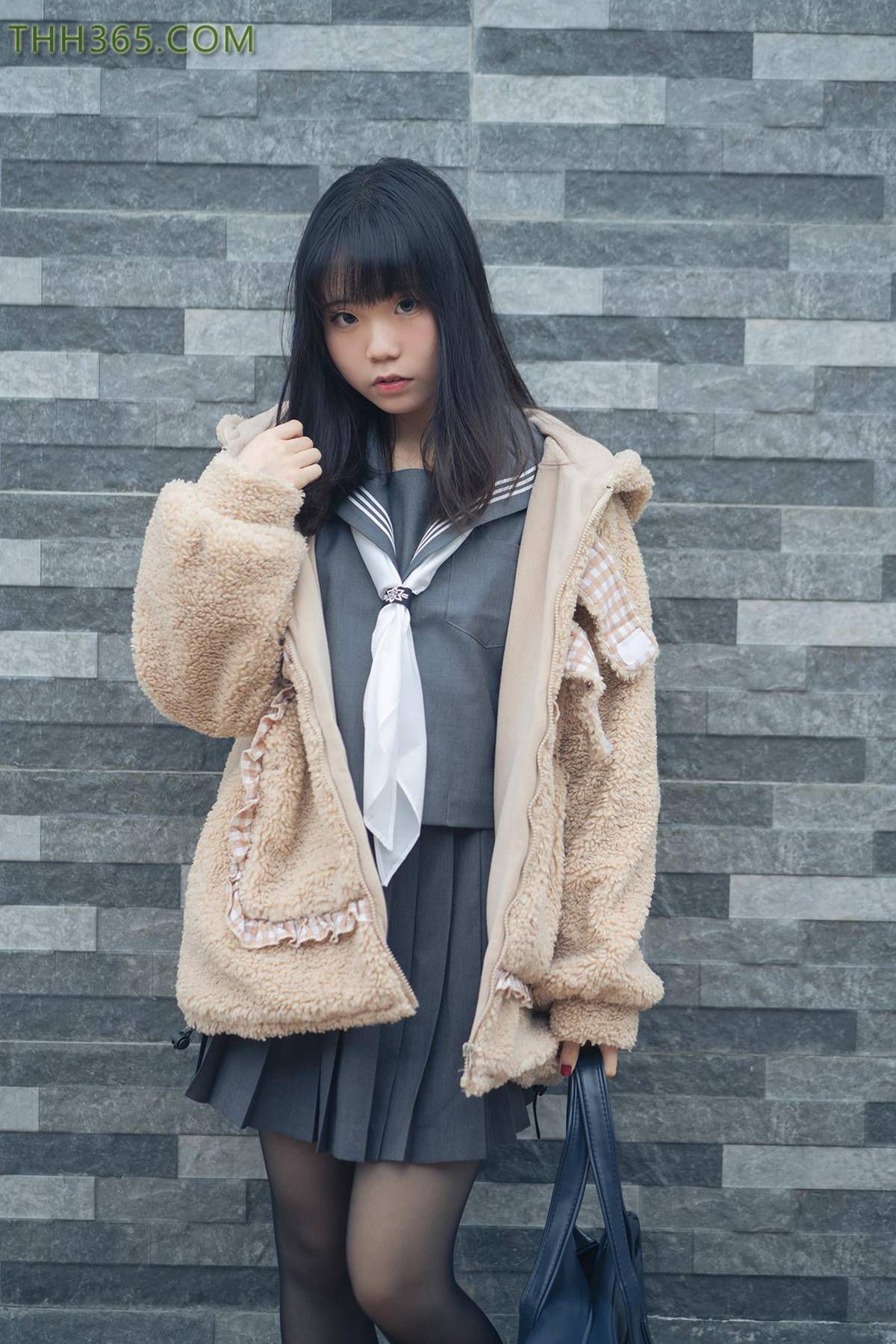 图片[2]-一只小栗奈  – 熊熊JK女友[97P]-萌味圈