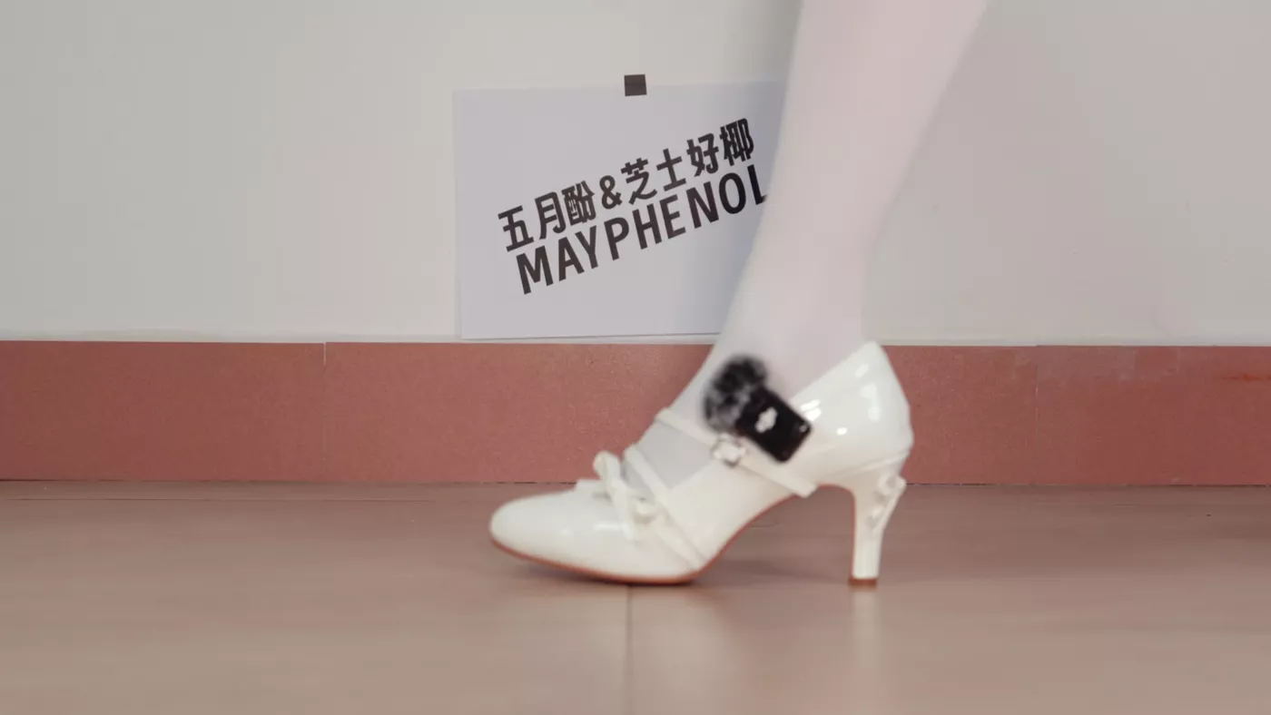 图片[2]-芝士好椰  – 把麦克风别在鞋上！听听花笺高跟鞋的声音！[20P]-萌味圈