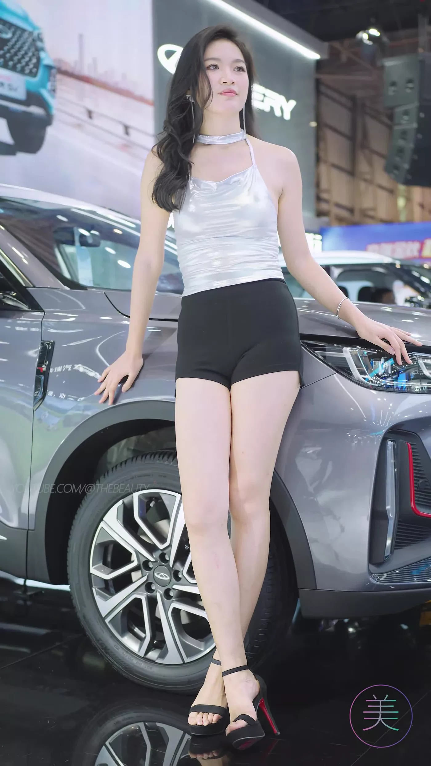 图片[2]-NO.0439 2023 东莞秋季车展 Racing Model 车模抖音网红随拍车模02[20P]-萌味圈