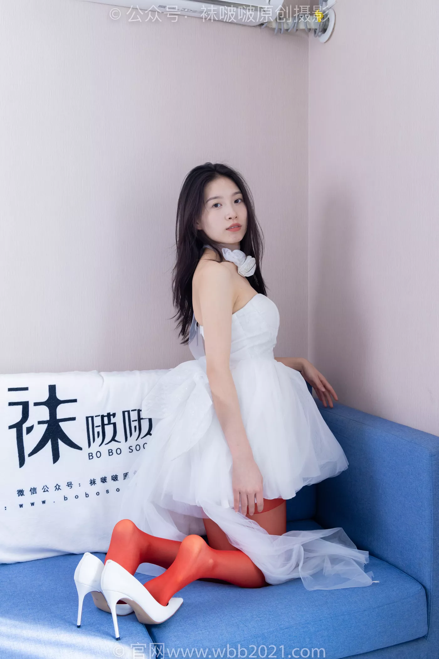 图片[23]-[BoBoSocks袜啵啵]NO.478 芝士 两双高跟鞋、黑丝、红丝[100P]-萌味圈