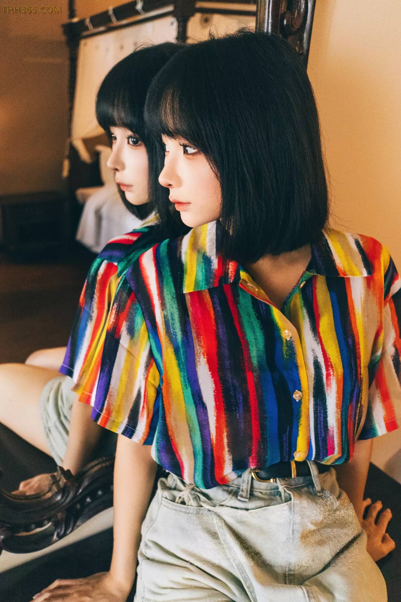 图片[2]-蠢沫沫  – 凝视[32P]-萌味圈