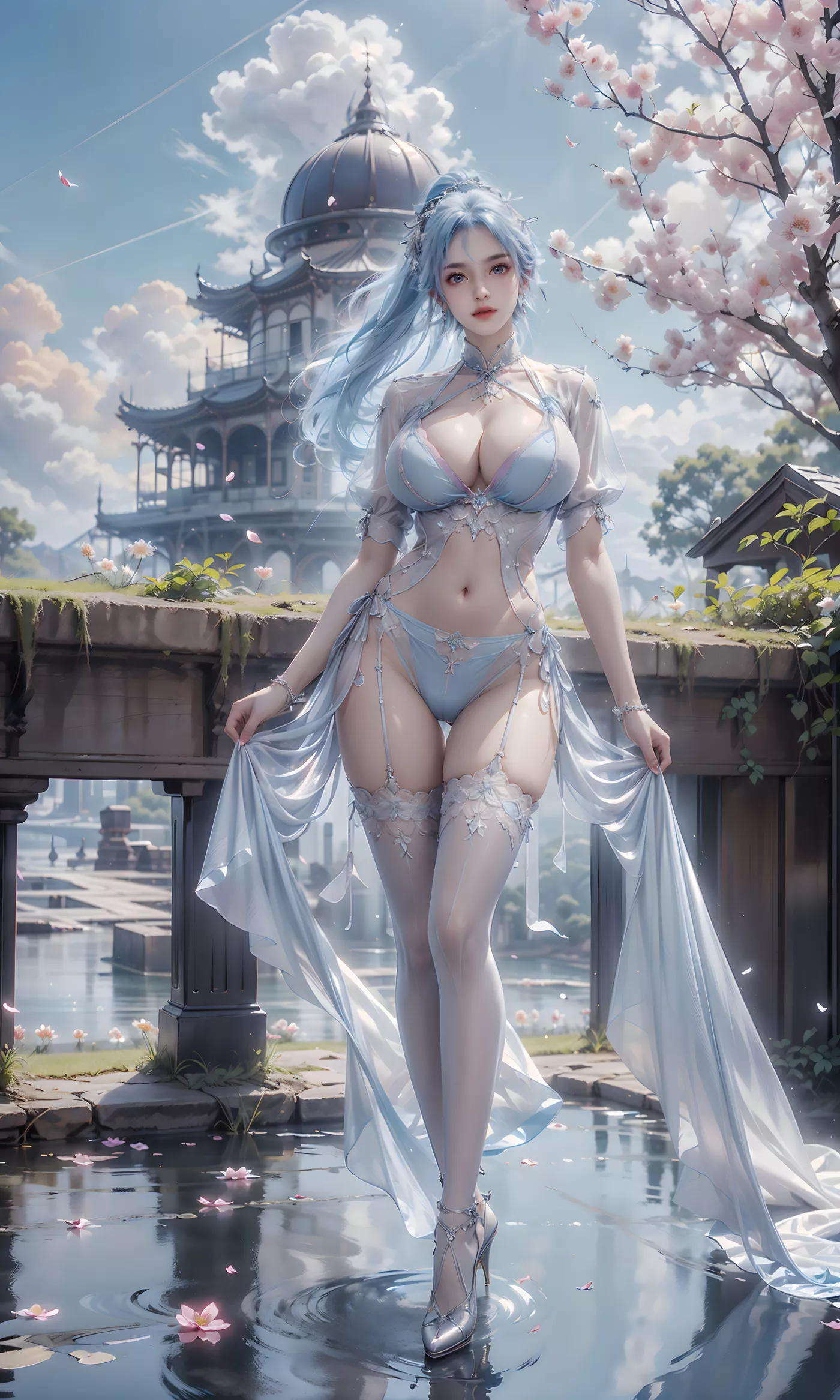 图片[2]-AI绘画 475 白丝[38P]-萌味圈