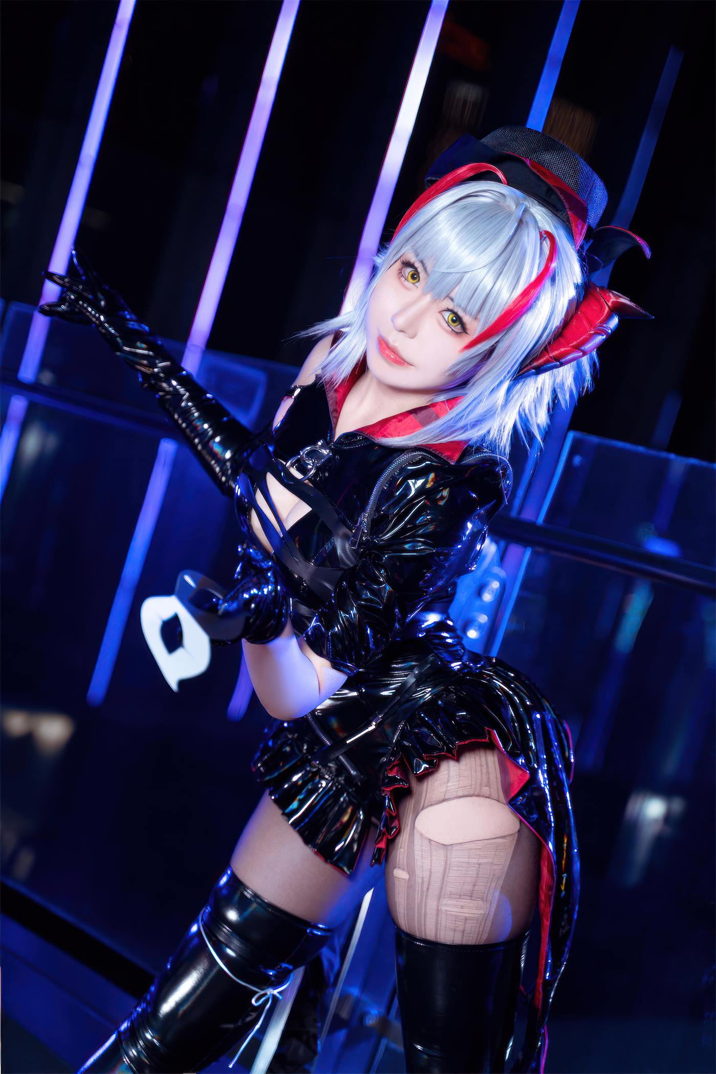 图片[2]-虎森森 – 明日方舟 W 怪盗[23P]-萌味圈