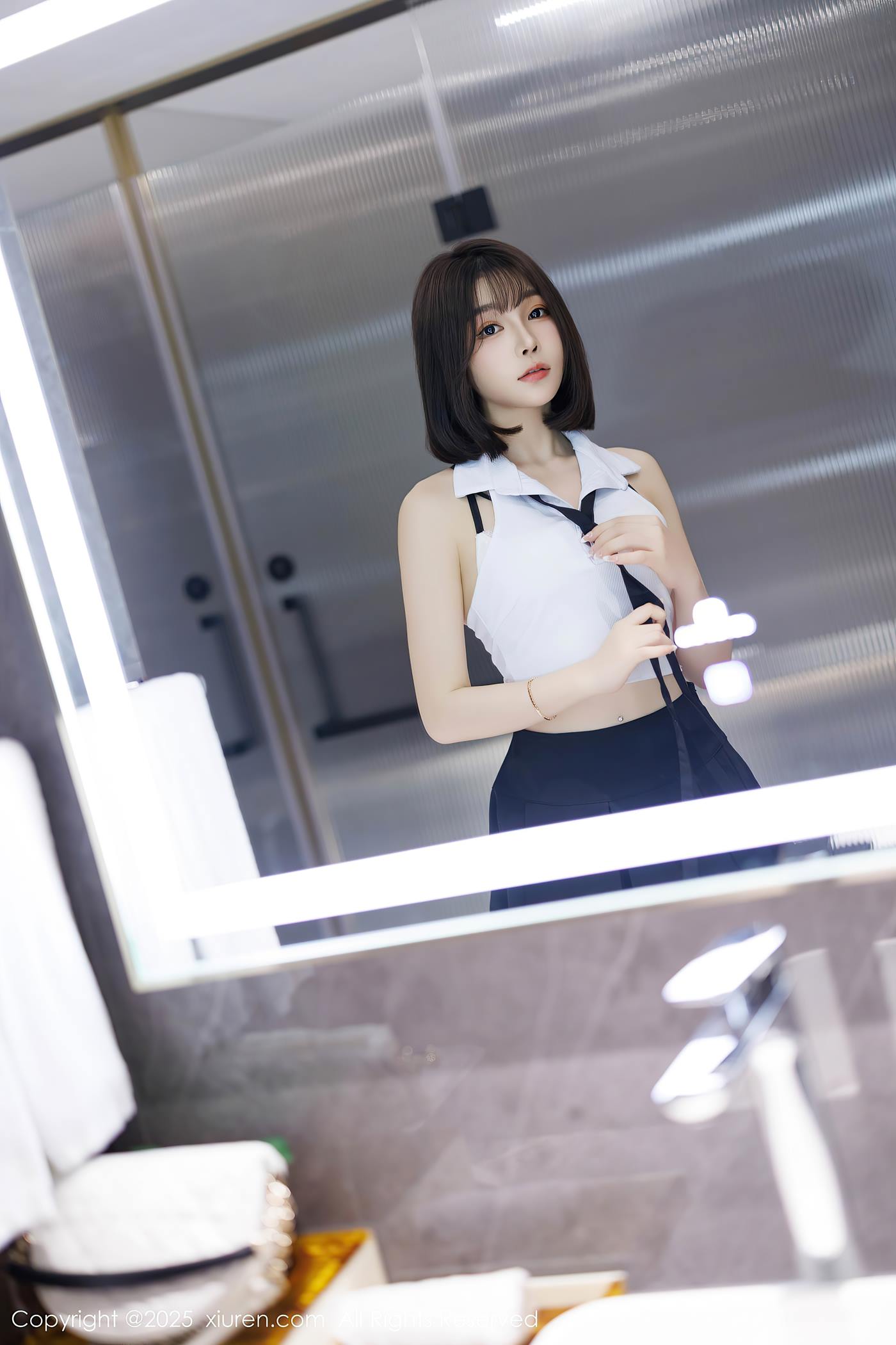 图片[2]-[Xiuren秀人网]2025.03.20 NO.10048 徐莉芝Booty[24+1P]-萌味圈