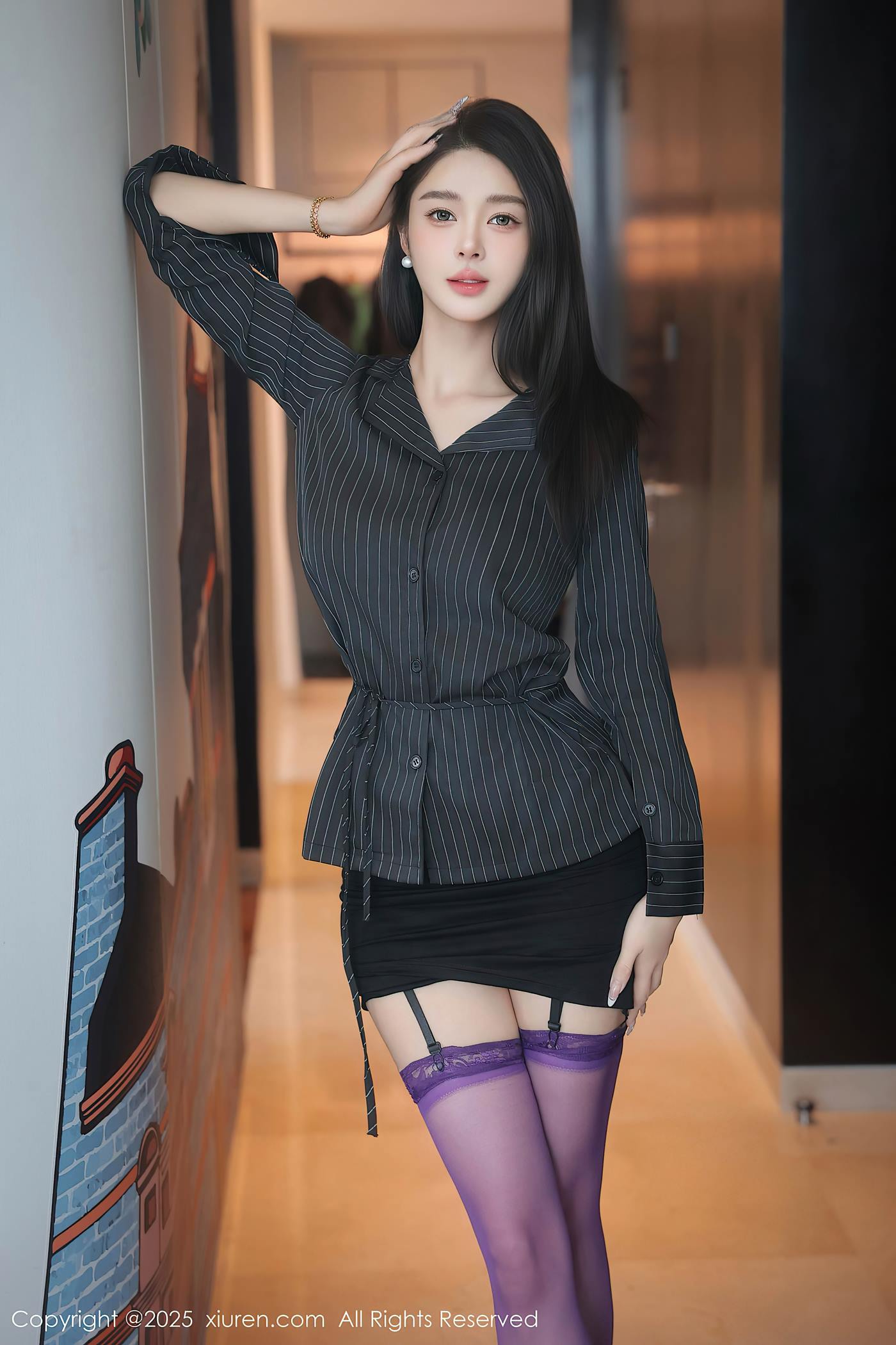 图片[2]-[Xiuren秀人网]2025.03.21 NO.10053 Candy糖糖[24+1P]-萌味圈
