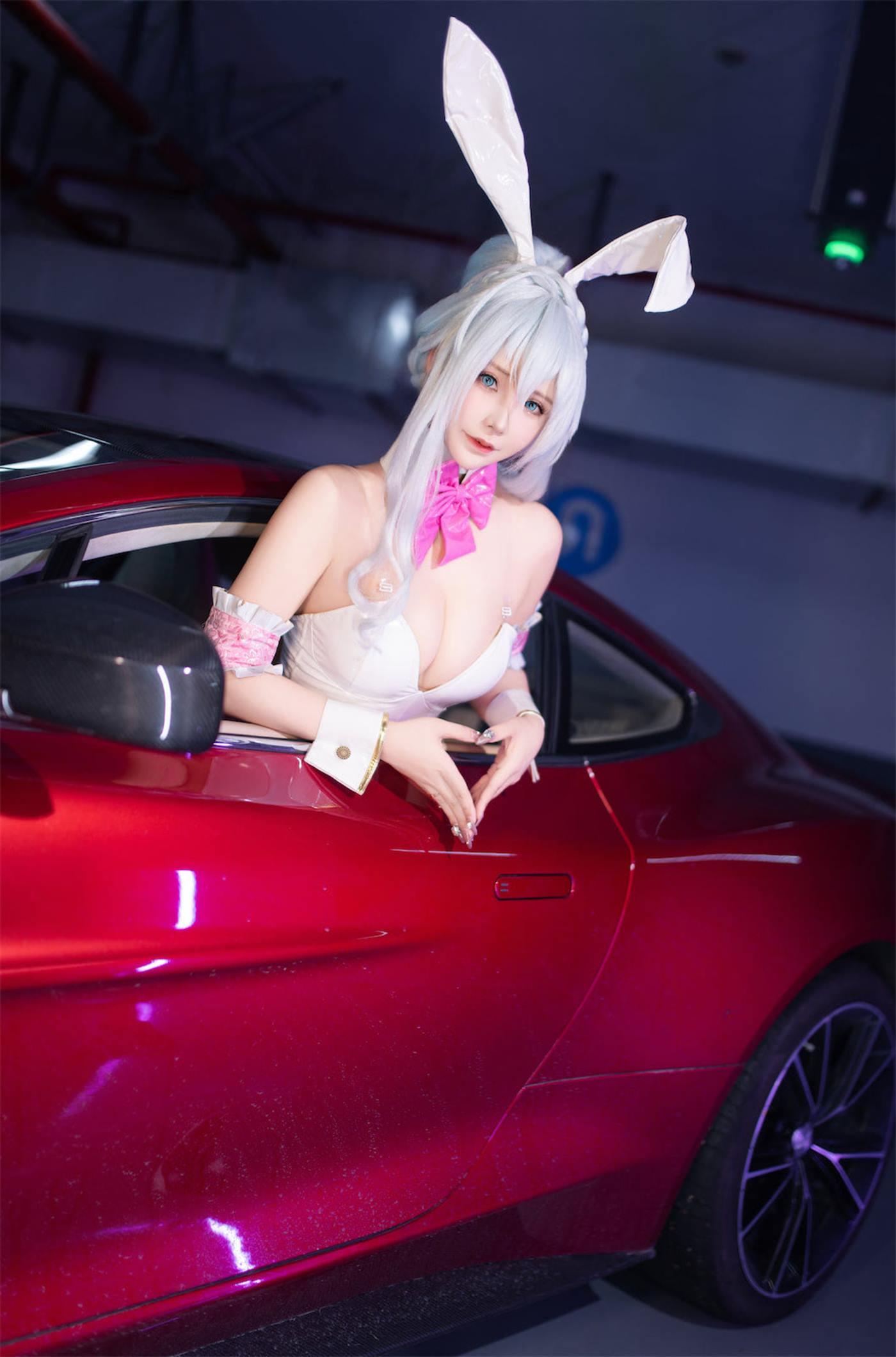 图片[2]-抱走莫子aa – 雪女跑车兔女郎[27P]-萌味圈