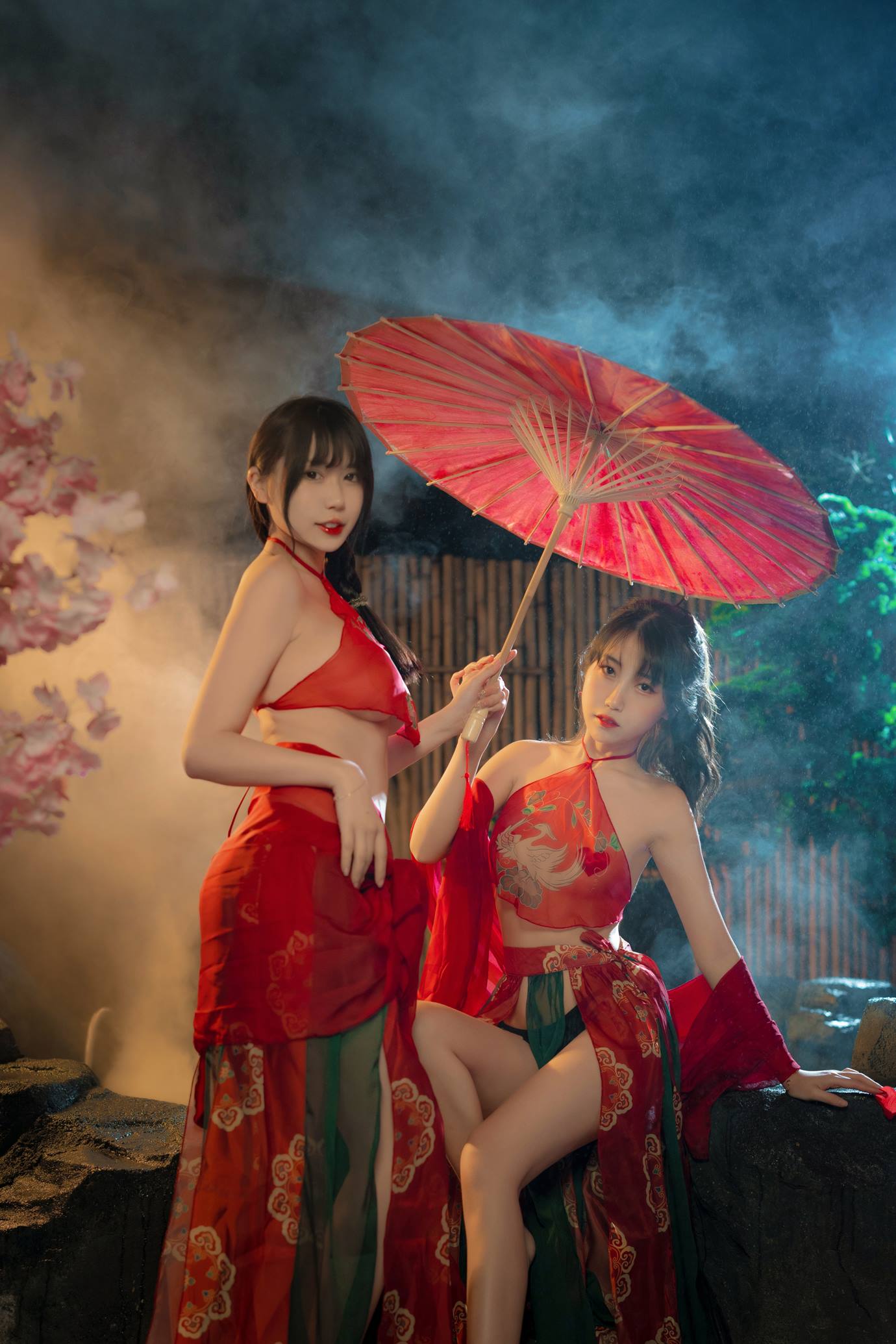 图片[2]-Tina很妖孽呀  & 不呆猫 – 古风双人[16P]-萌味圈