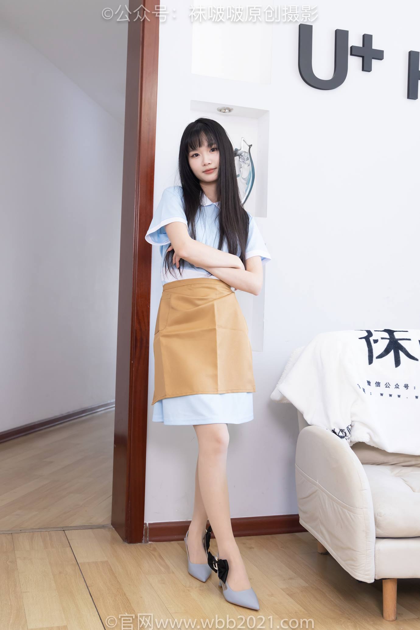 图片[2]-[BoBoSocks袜啵啵]NO.521 甜甜圈-制服、高跟鞋、薄肉丝、裸足[113P]-萌味圈
