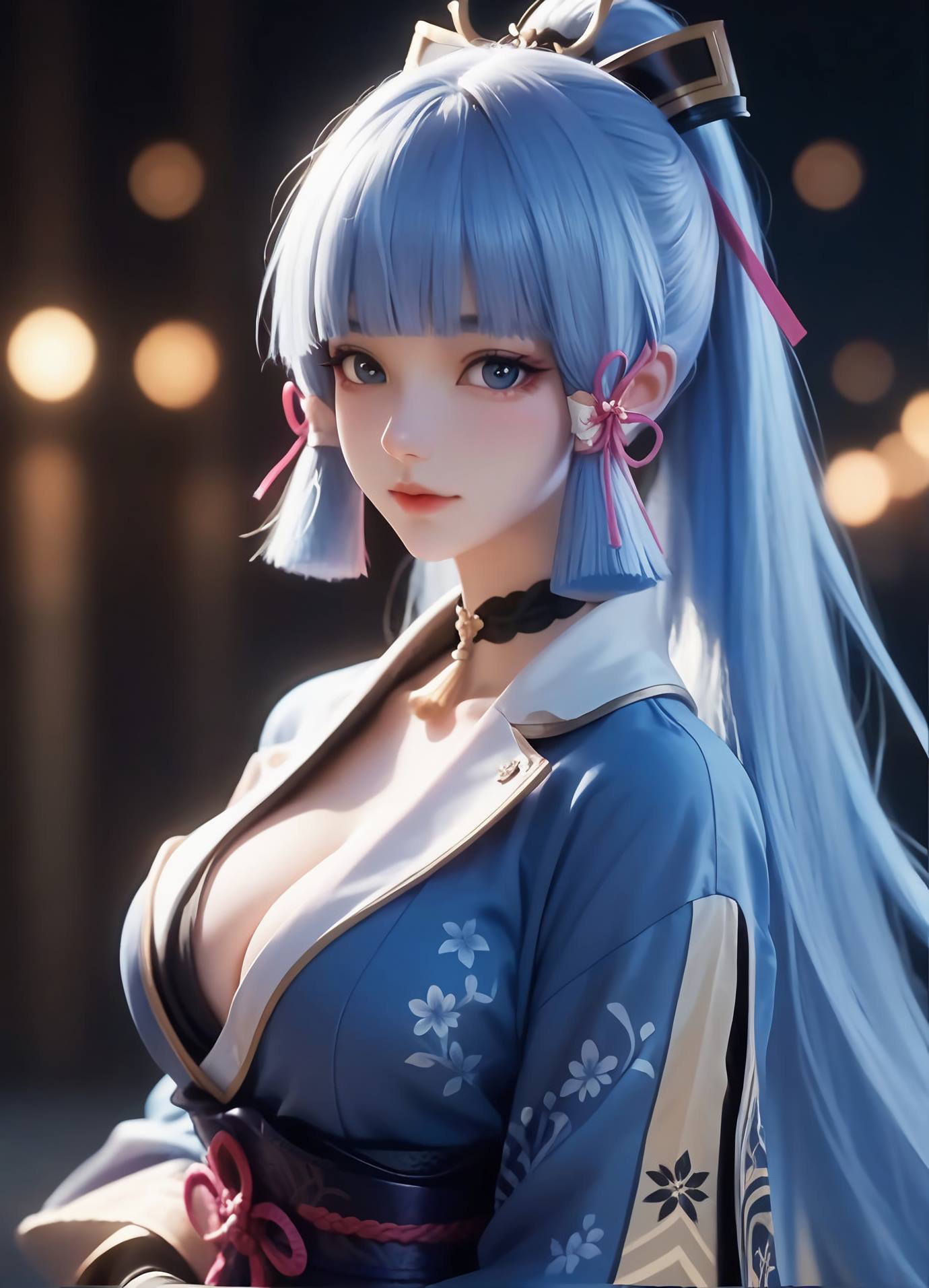 图片[2]-AI绘画 539 神里绫华[32P]-萌味圈