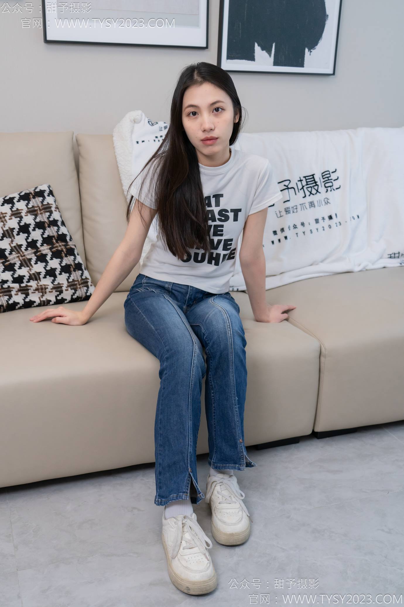 图片[2]-甜予摄影 NO.132 诺诺-板鞋、白棉袜、裸足[97P]-萌味圈