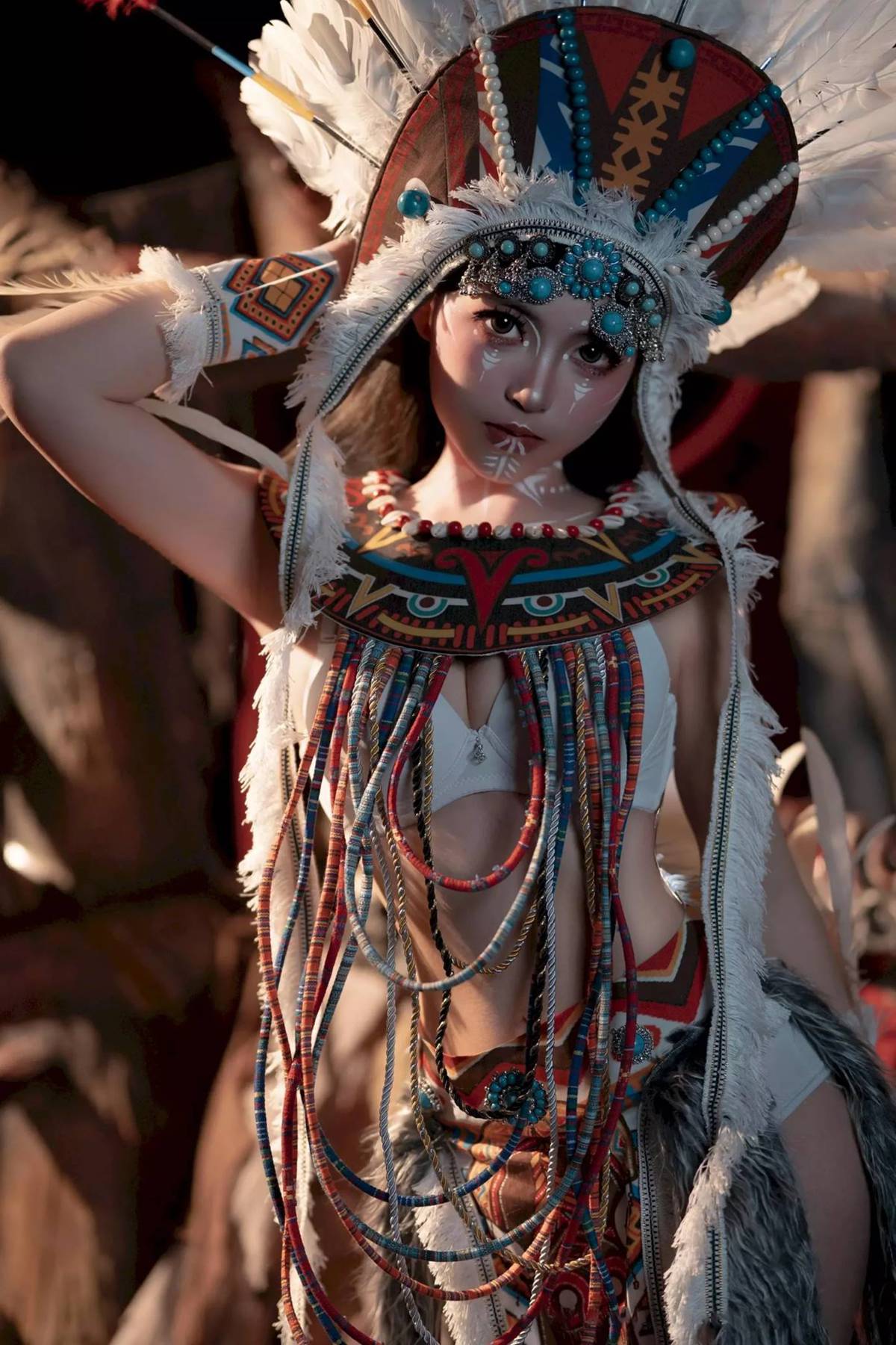 图片[5]-Bangni邦尼 – 印第安 (紫舞龙)[42P]-萌味圈