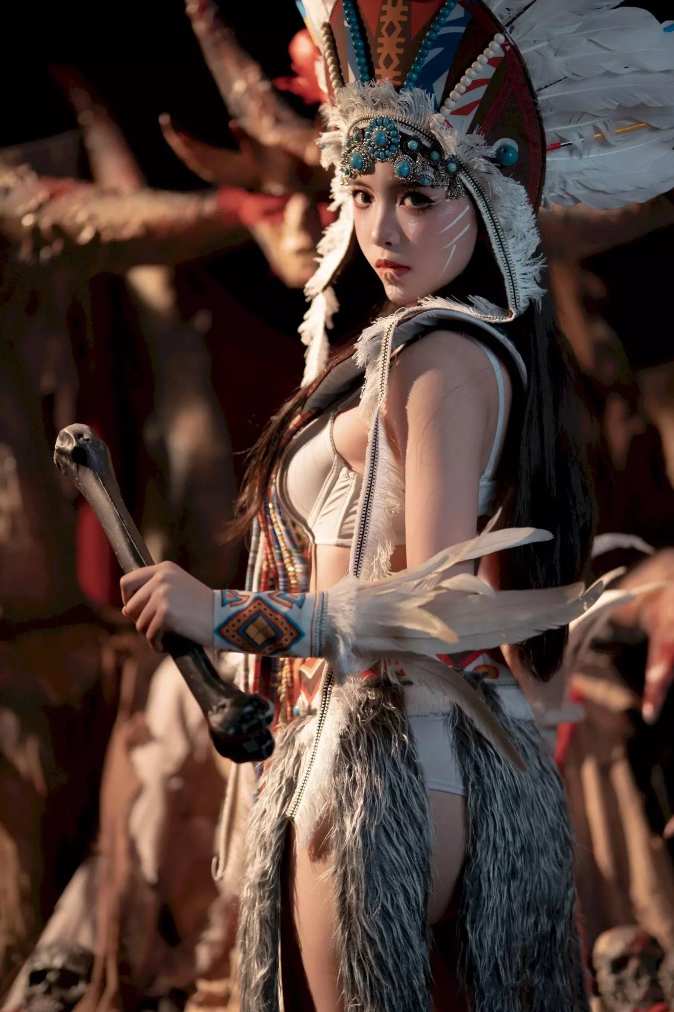 图片[6]-Bangni邦尼 – 印第安 (紫舞龙)[42P]-萌味圈