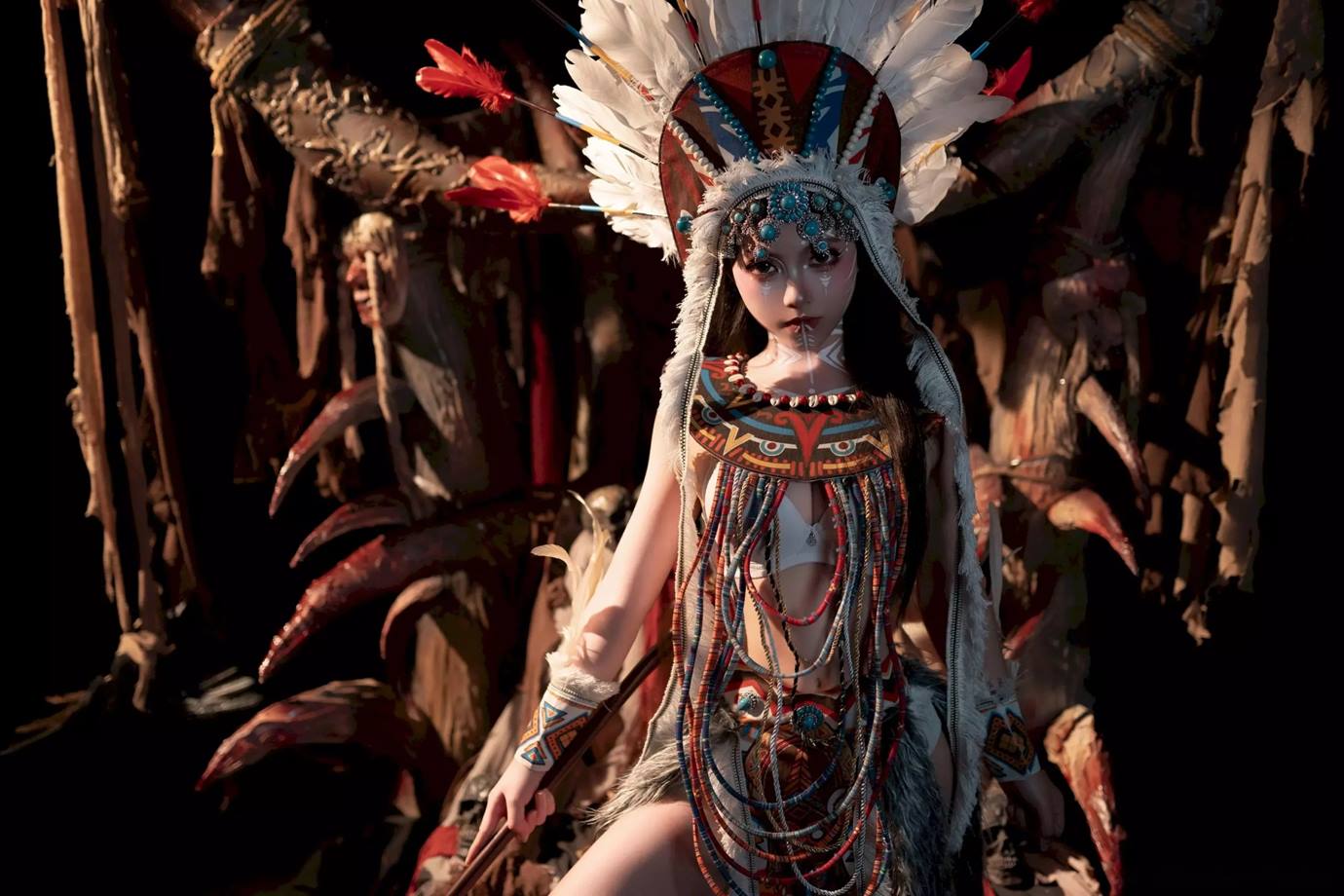 图片[7]-Bangni邦尼 – 印第安 (紫舞龙)[42P]-萌味圈