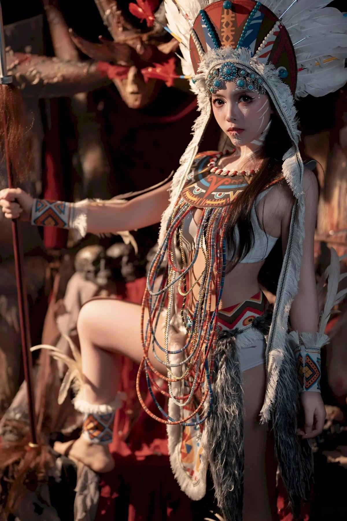 图片[11]-Bangni邦尼 – 印第安 (紫舞龙)[42P]-萌味圈