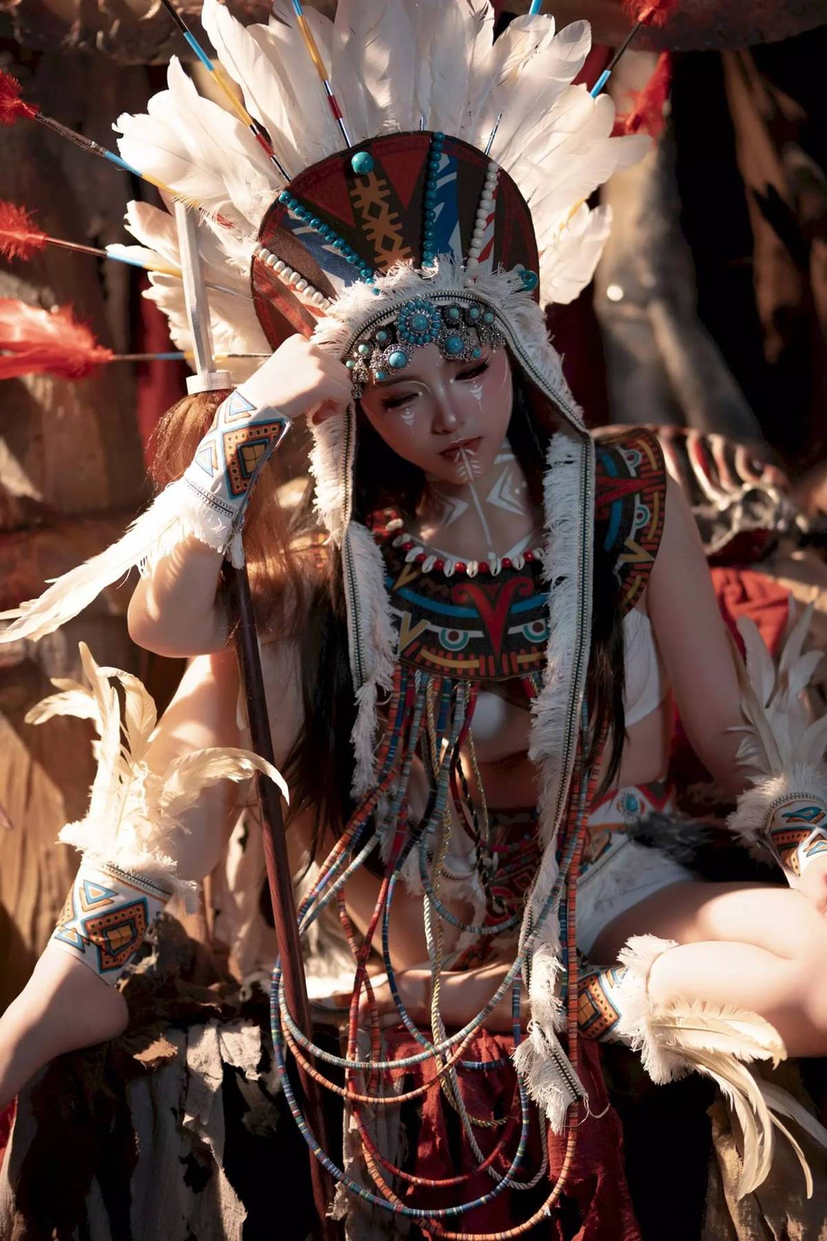 图片[14]-Bangni邦尼 – 印第安 (紫舞龙)[42P]-萌味圈