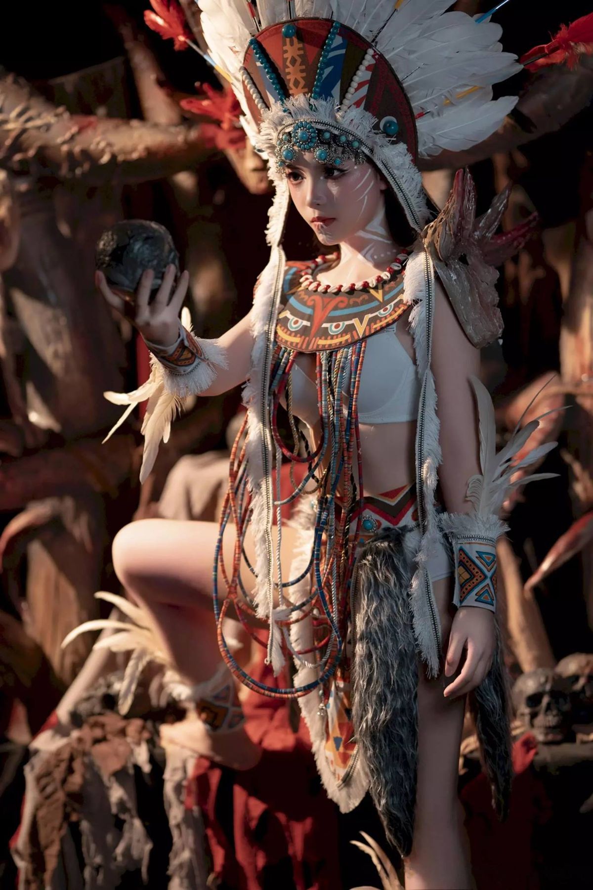 图片[18]-Bangni邦尼 – 印第安 (紫舞龙)[42P]-萌味圈