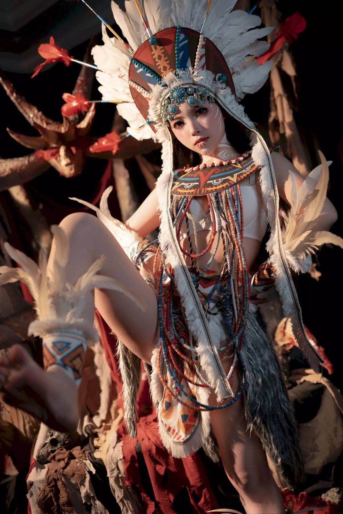 图片[20]-Bangni邦尼 – 印第安 (紫舞龙)[42P]-萌味圈