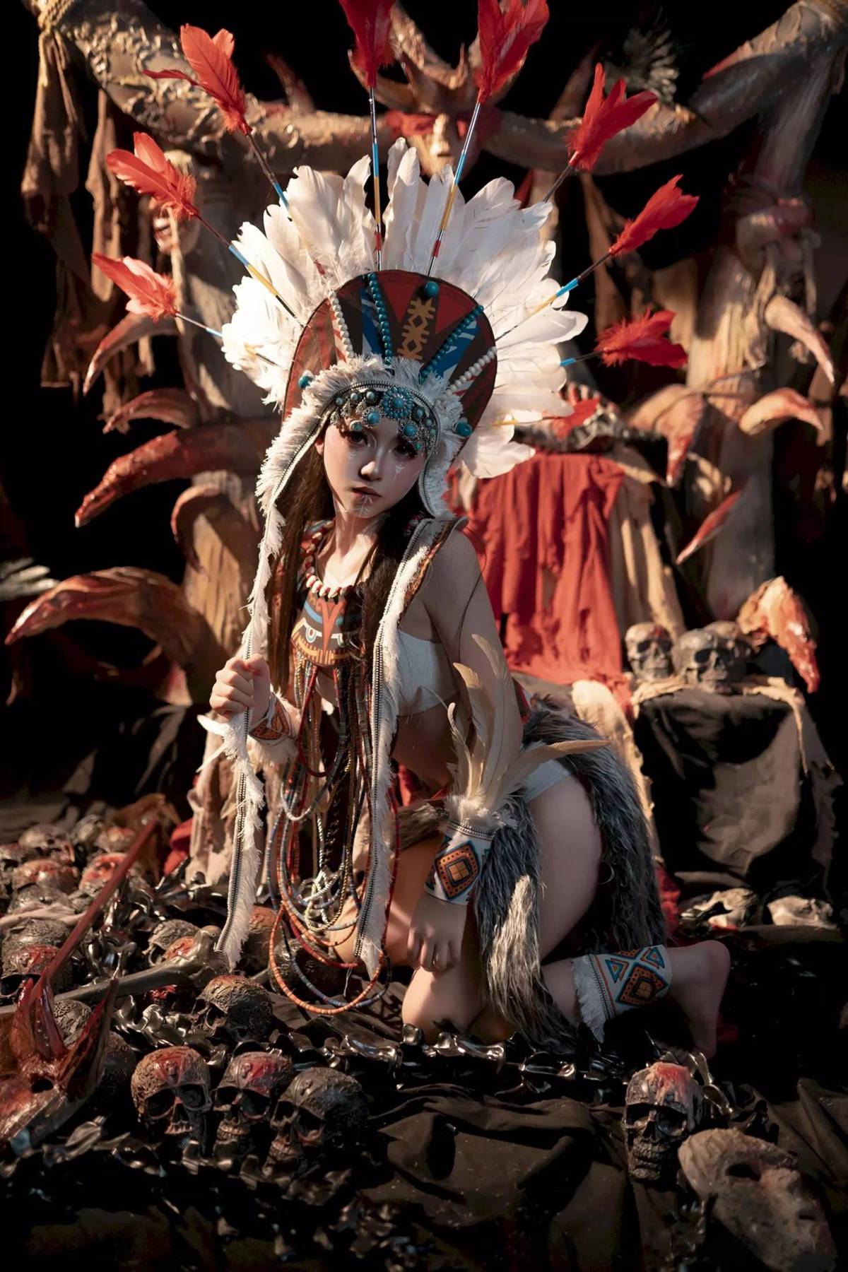 图片[24]-Bangni邦尼 – 印第安 (紫舞龙)[42P]-萌味圈