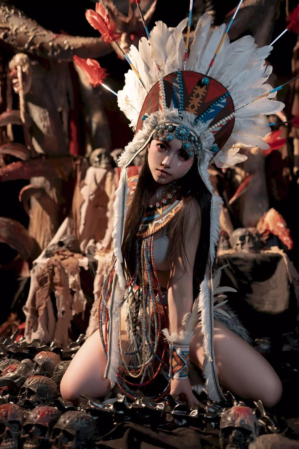 图片[25]-Bangni邦尼 – 印第安 (紫舞龙)[42P]-萌味圈